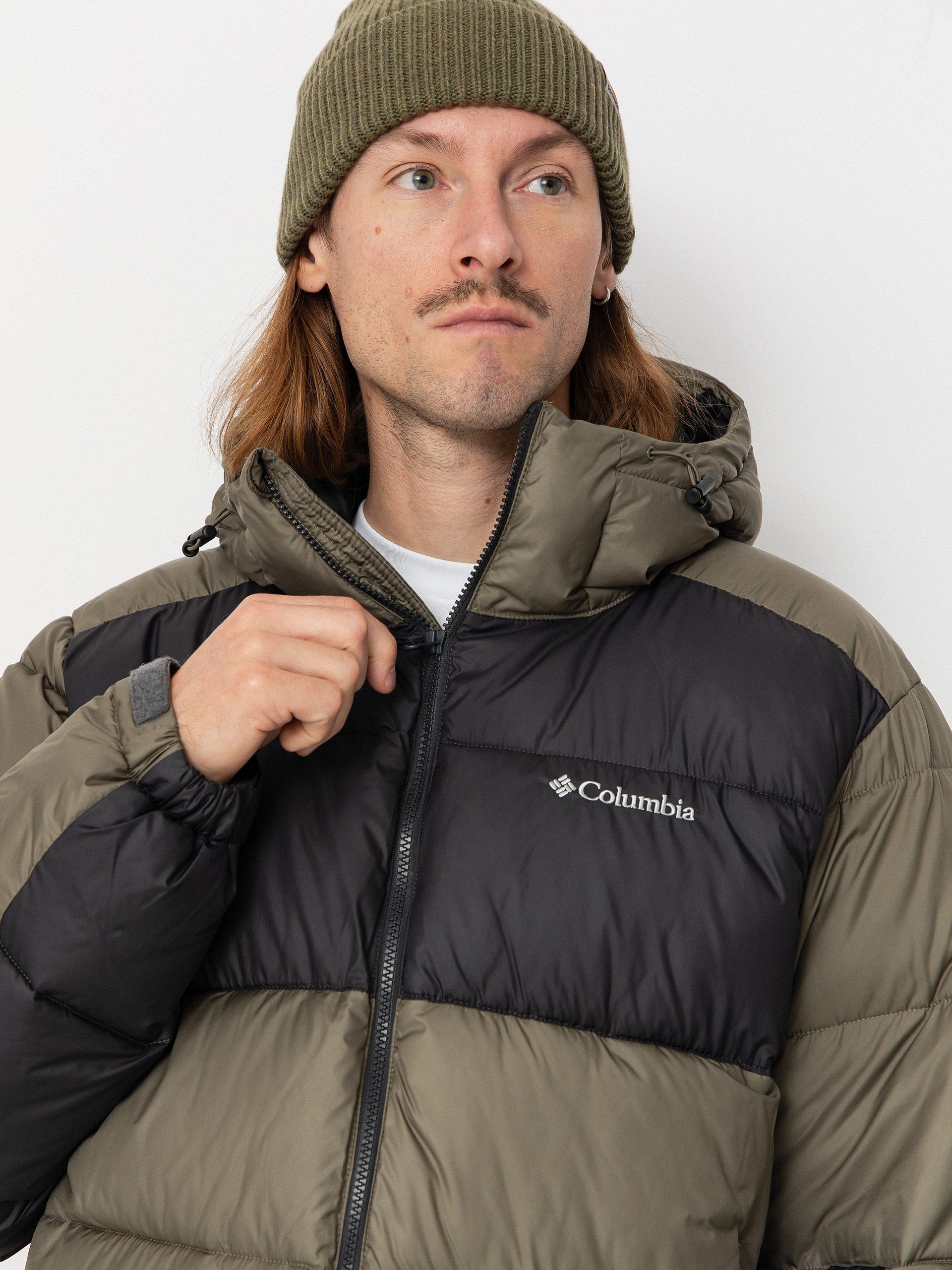 Яке Columbia Pike Lake II Hooded (stone green/shark)