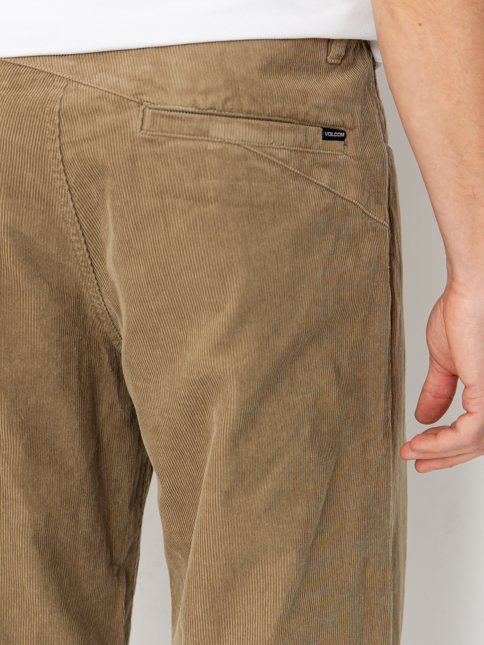 Панталони Volcom Frickin Loose Tapered Cord (khaki)