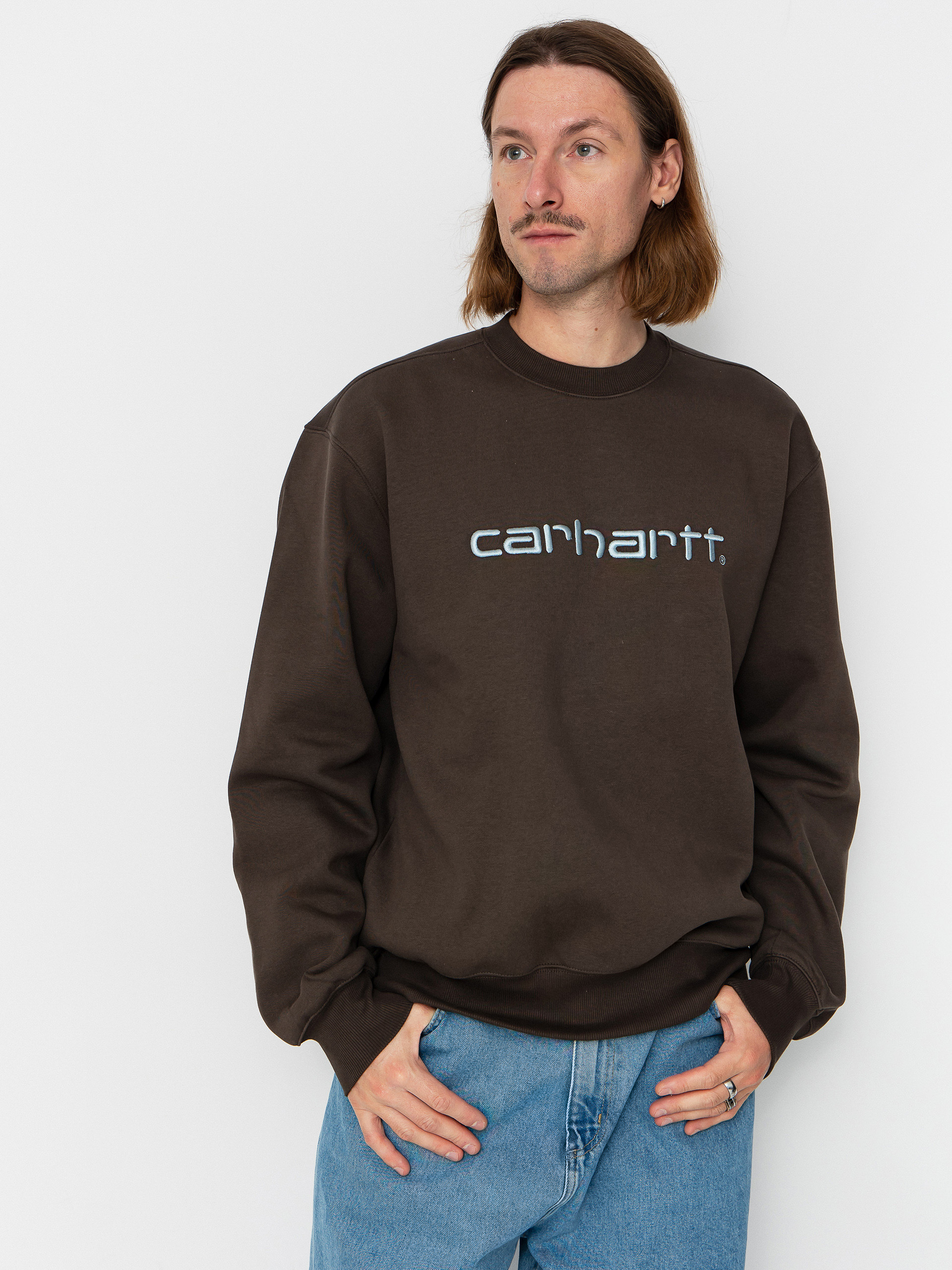 Суитшърт Carhartt WIP Carhartt (vitola/citadel)