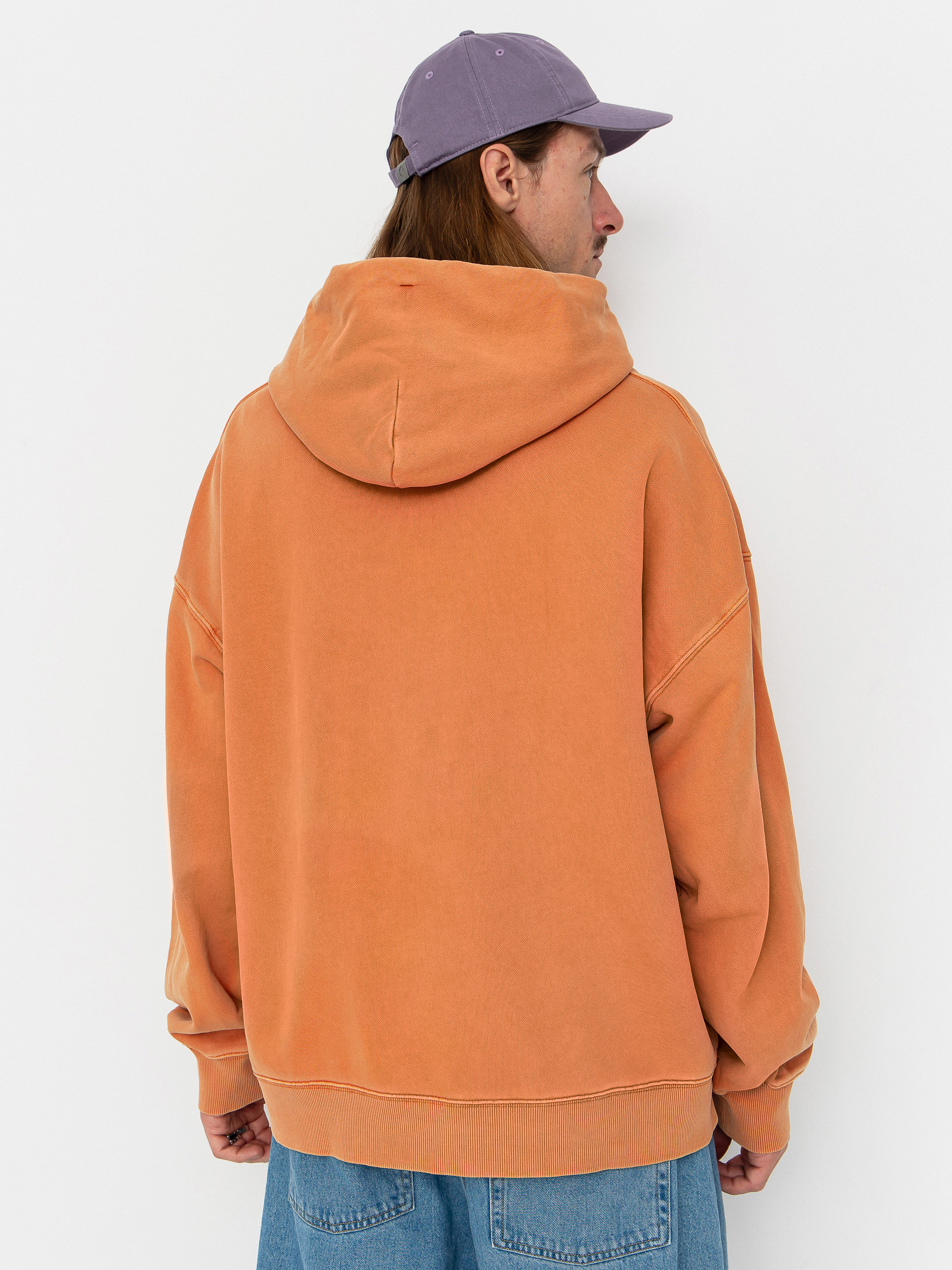 Суитшърт с качулка Carhartt WIP Benton HD (redhaven)