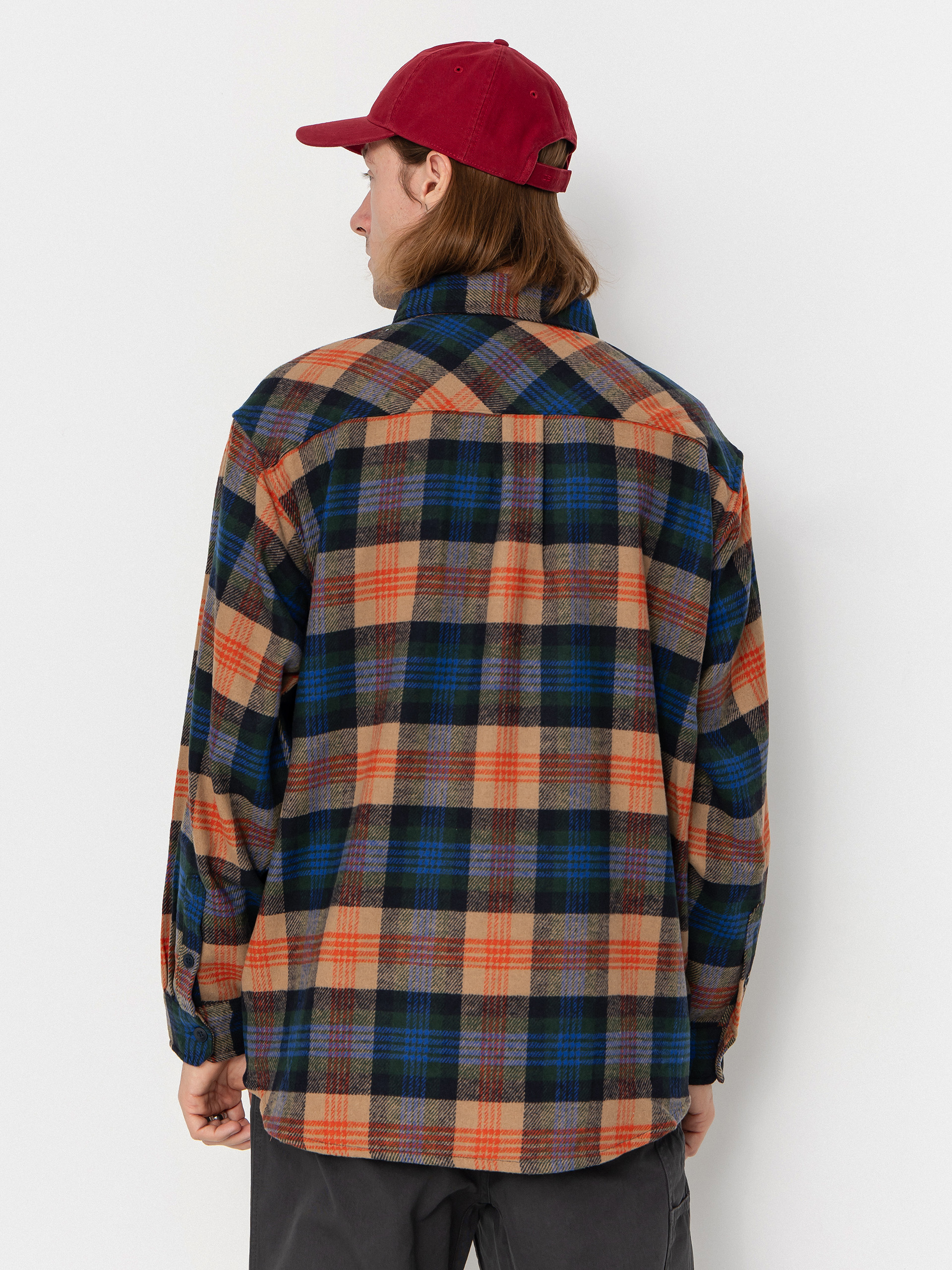 Риза Carhartt WIP Dern (dern check/sycamore tree)