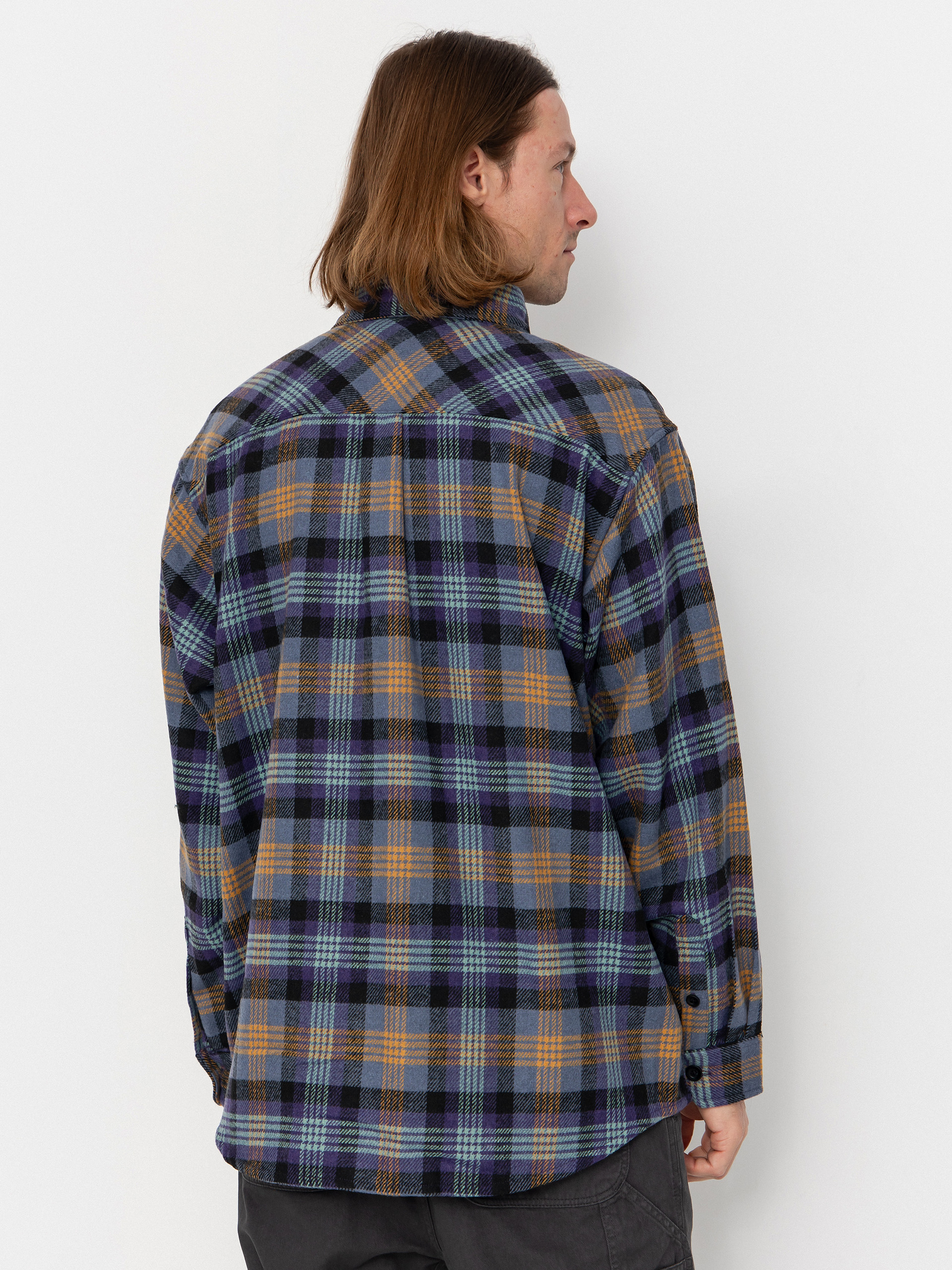 Риза Carhartt WIP Dern (dern check/lakers)