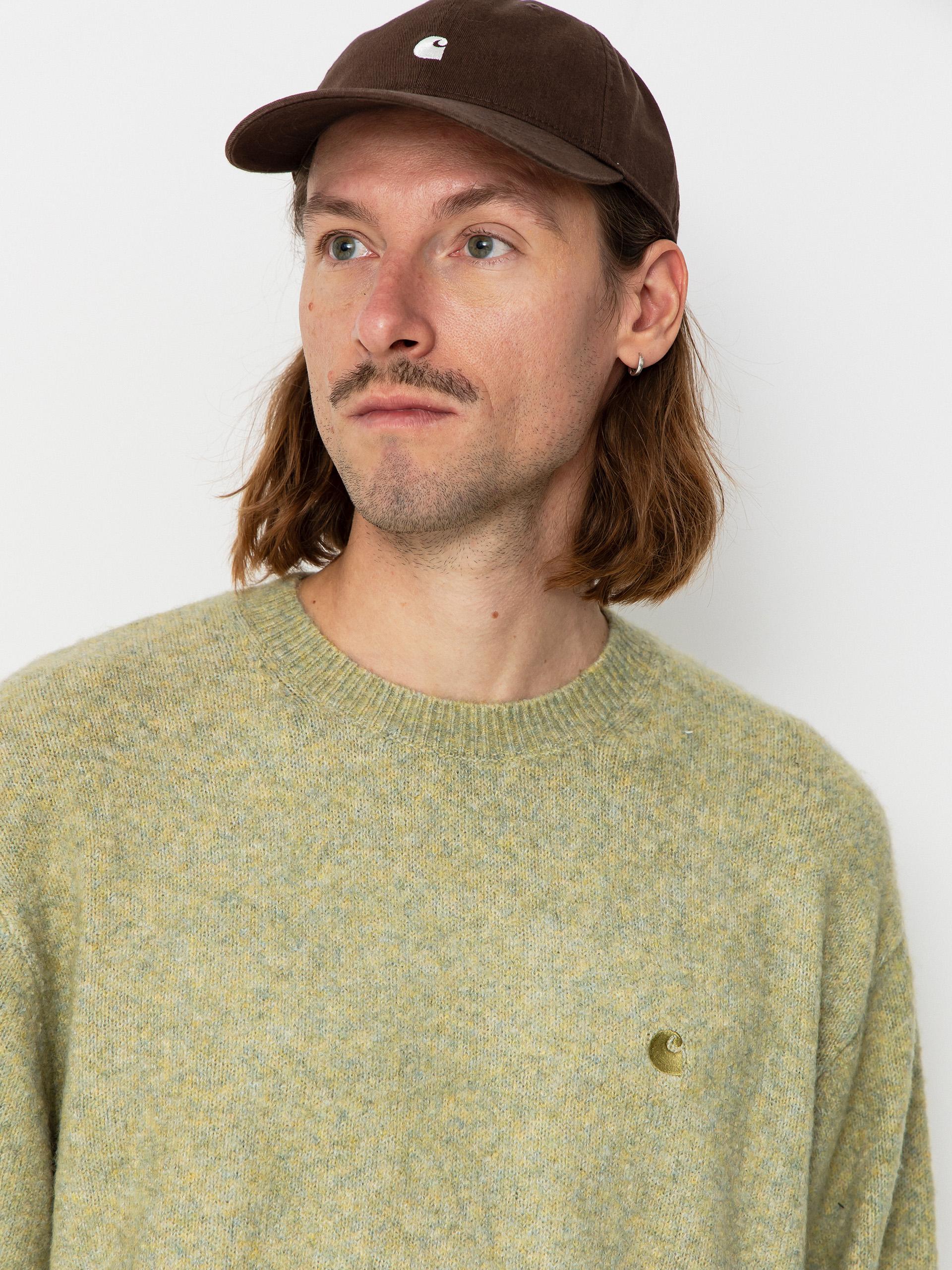 Пуловер Carhartt WIP Curtis (tangled brass)