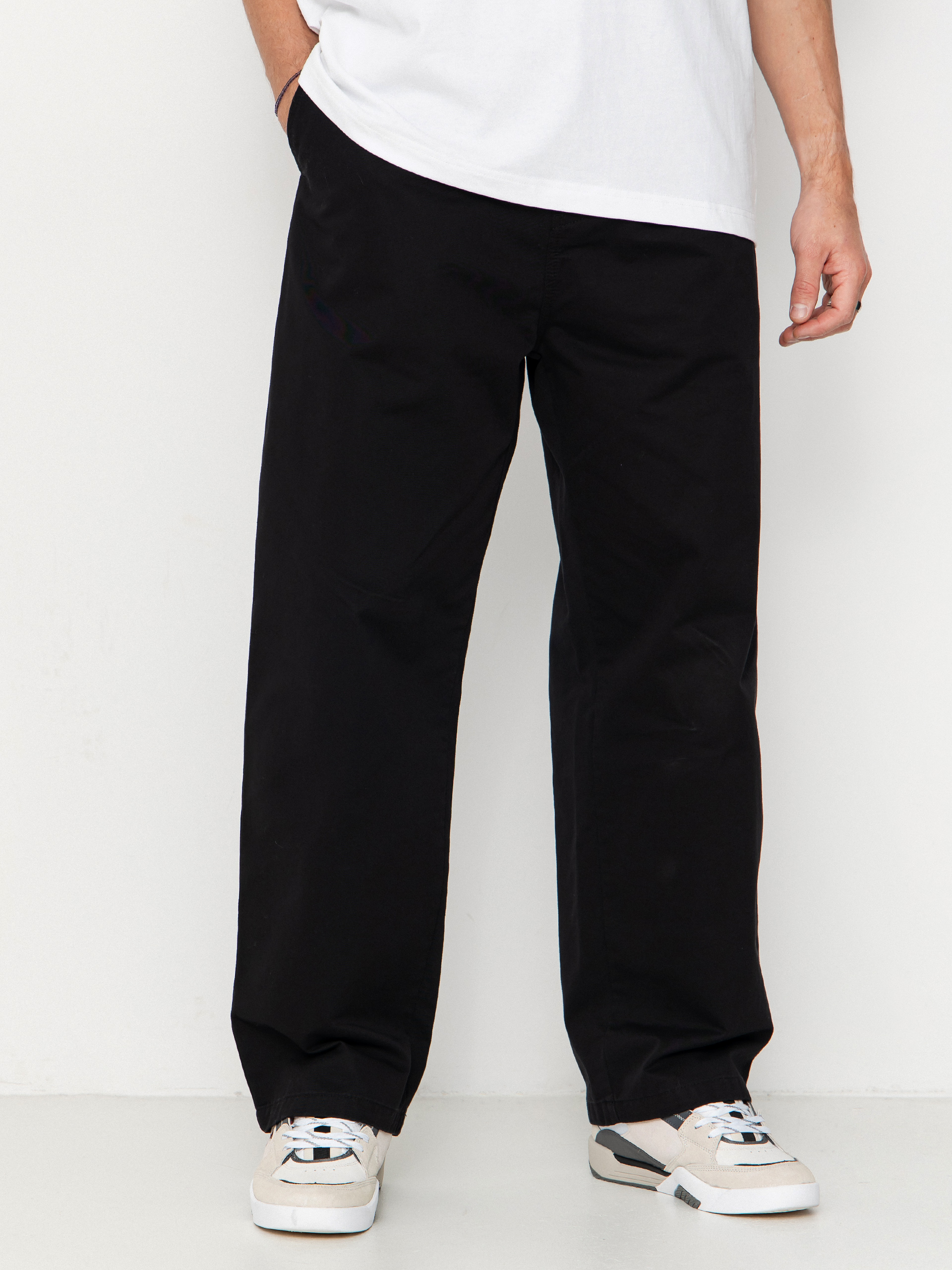 Панталони Carhartt WIP Brady (black/stone washed)