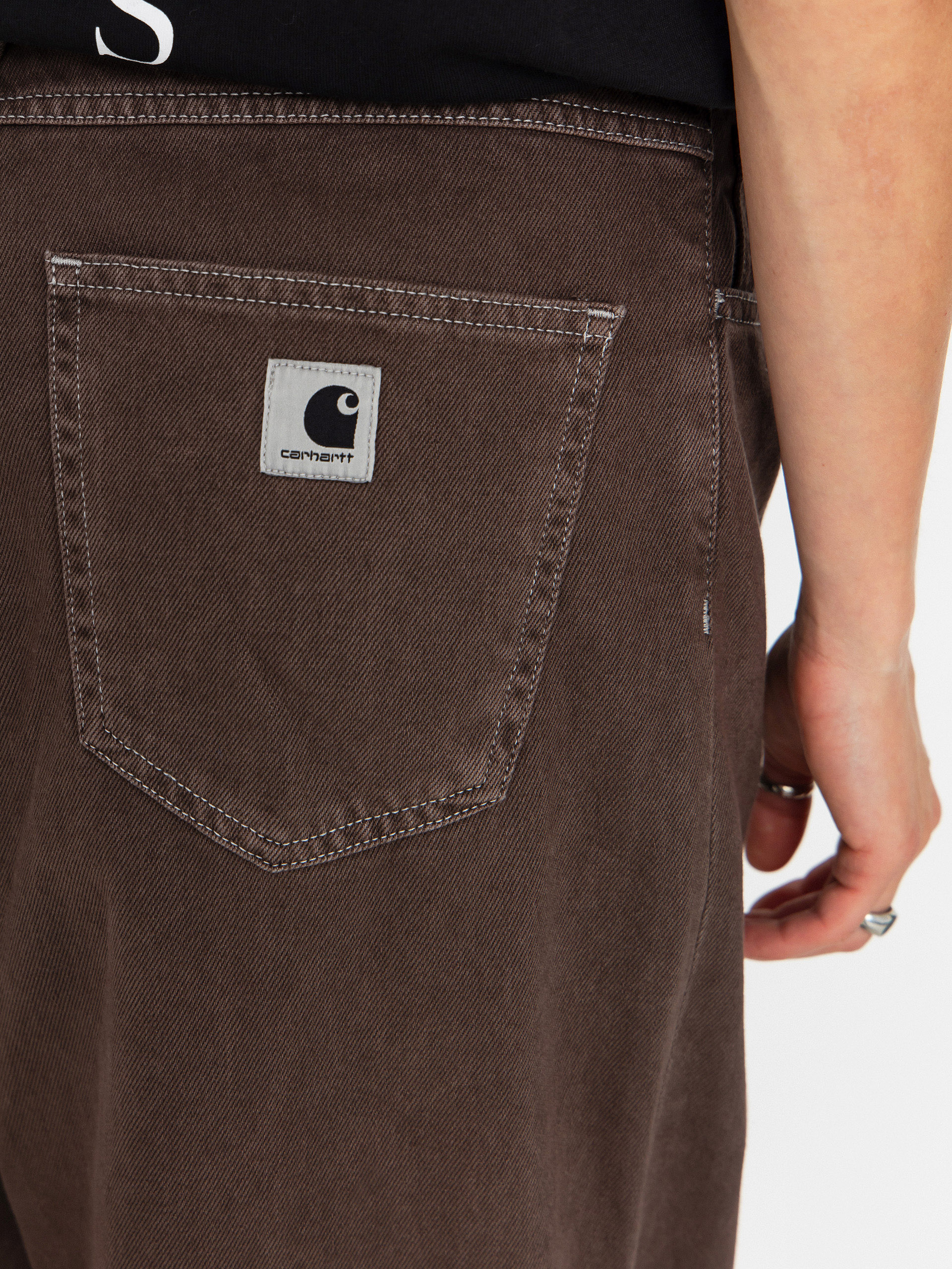 Панталони Carhartt WIP Brandon Wmn (palisander/stone dyed)