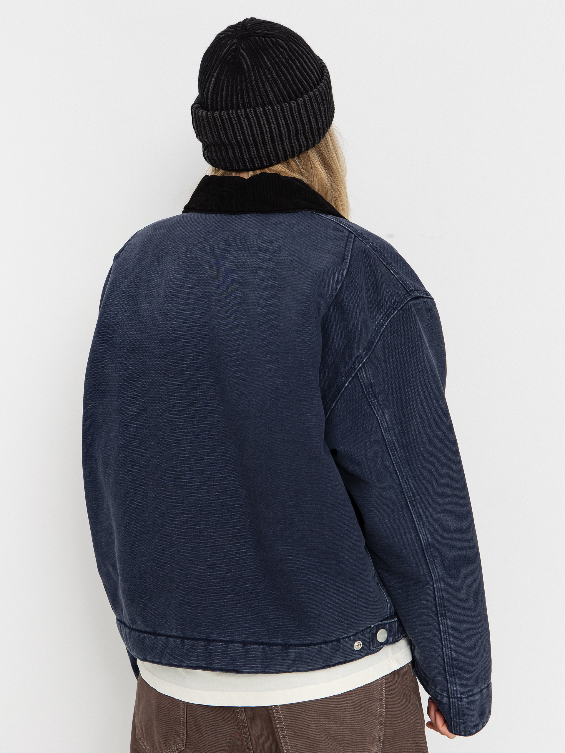 Яке Carhartt WIP OG Detroit Wmn (dark navy/black/stone canvas)