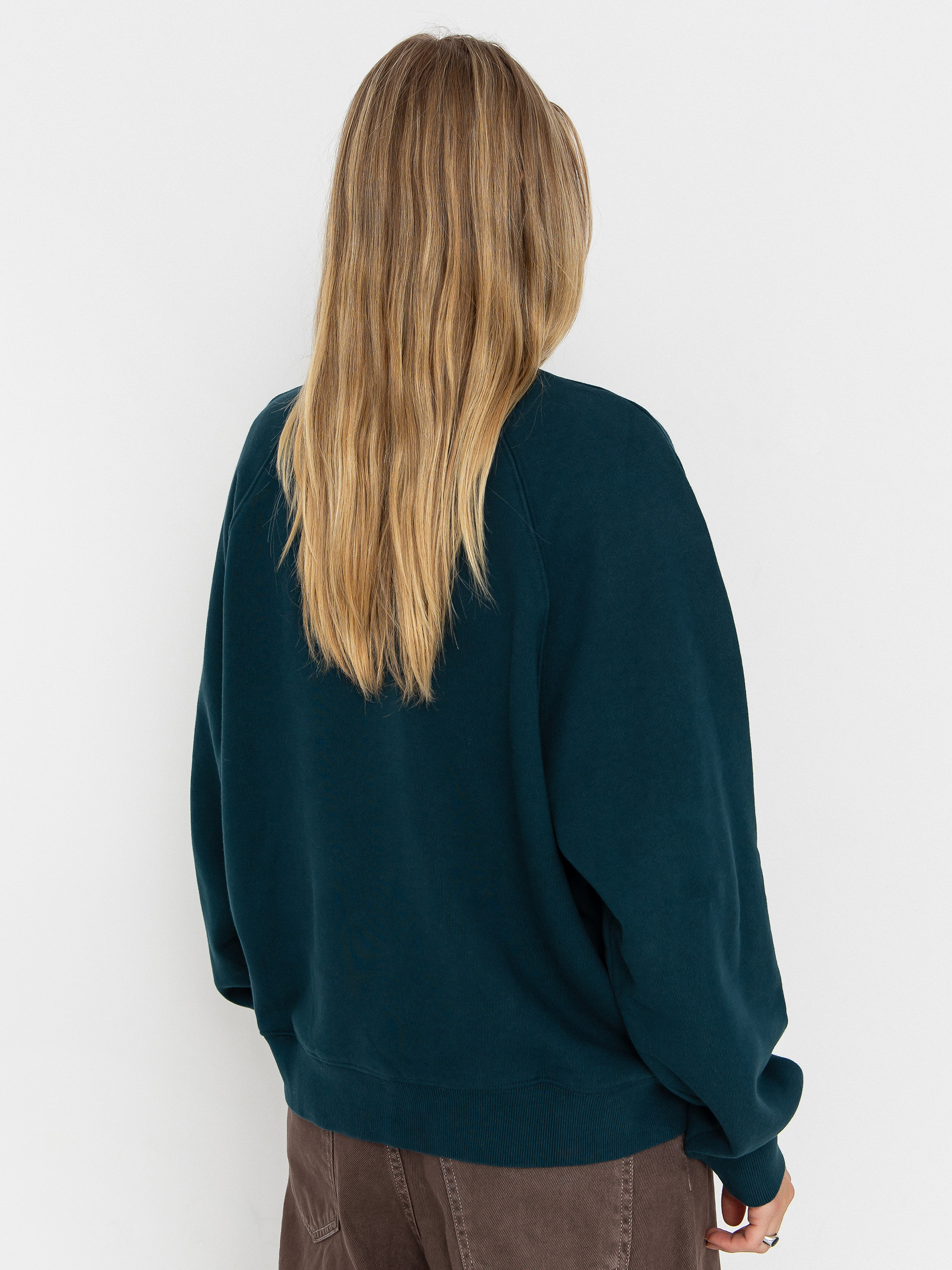 Суитшърт Carhartt WIP Ray Wmn (deep lagoon)