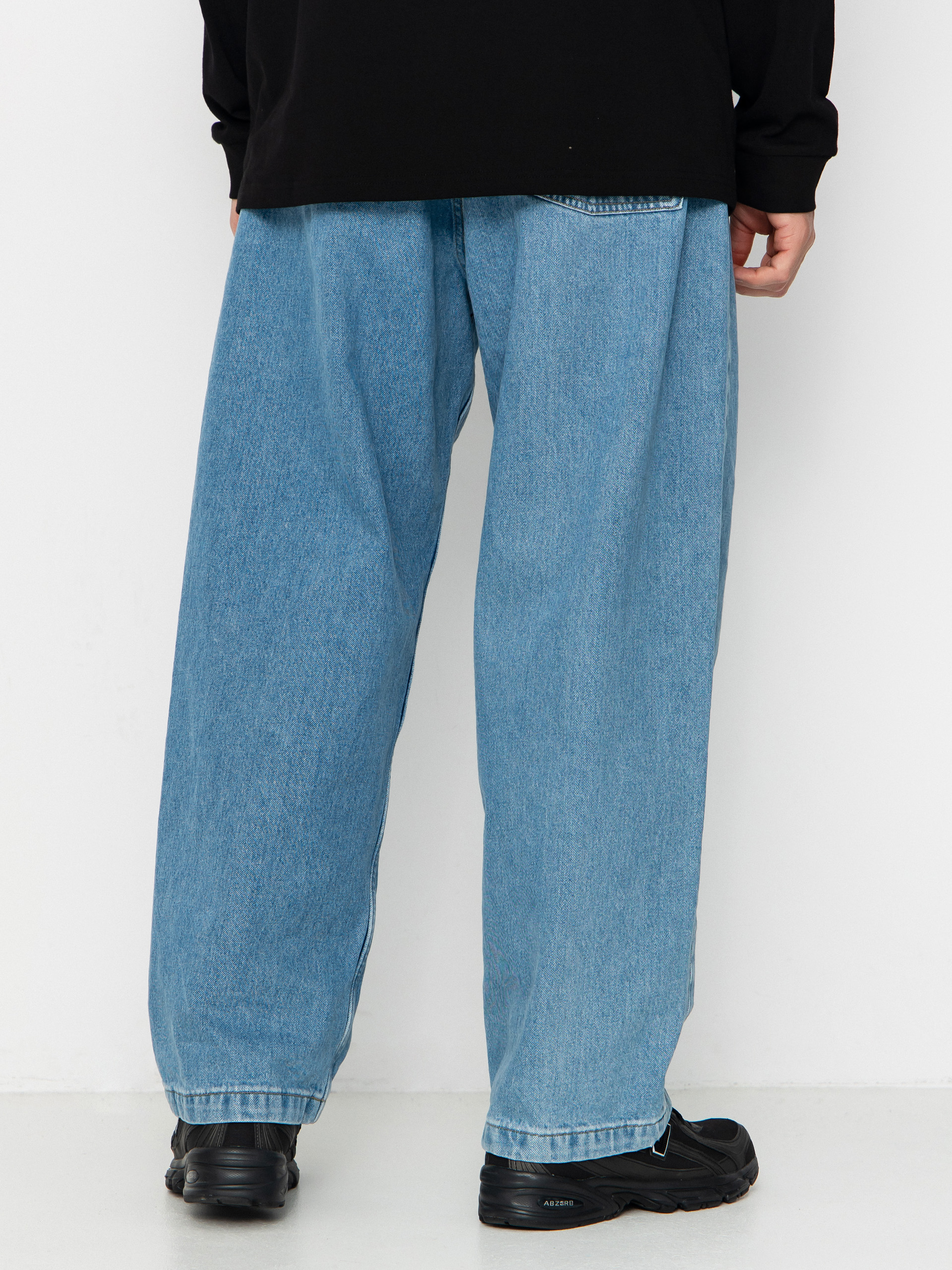 Панталони Carhartt WIP Brandon (blue/stone bleached)