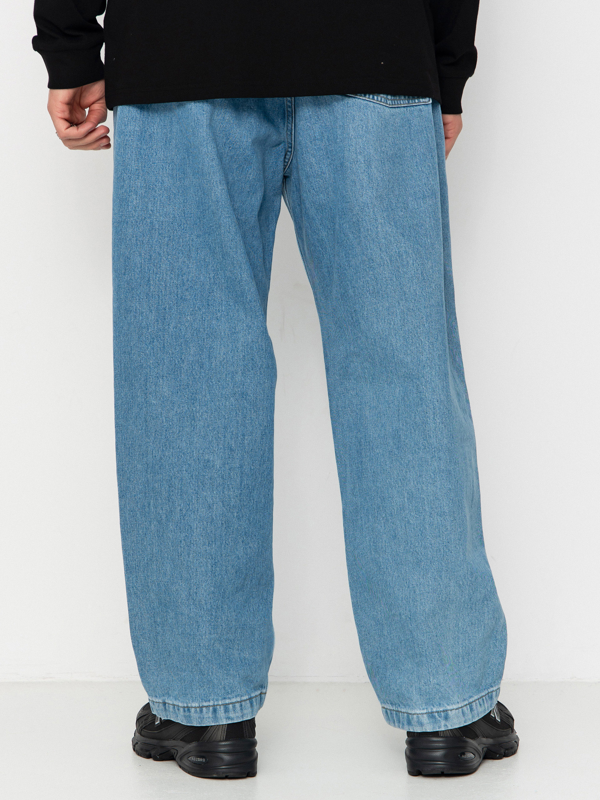 Панталони Carhartt WIP Brandon (blue/stone bleached)