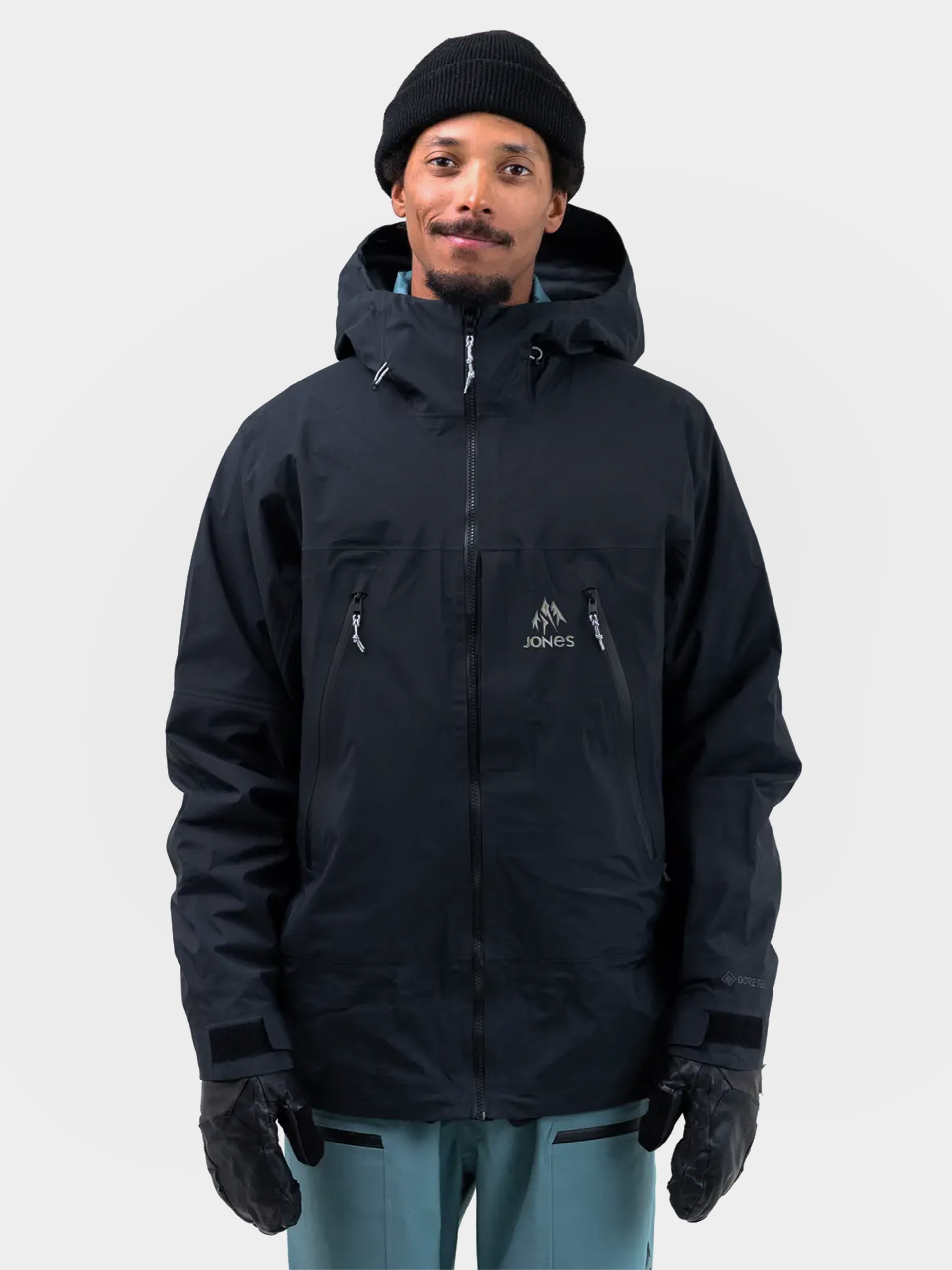 Мъжки Сноуборд яке Jones Snowboards Shralpinist Gtx Rec (stealth black)