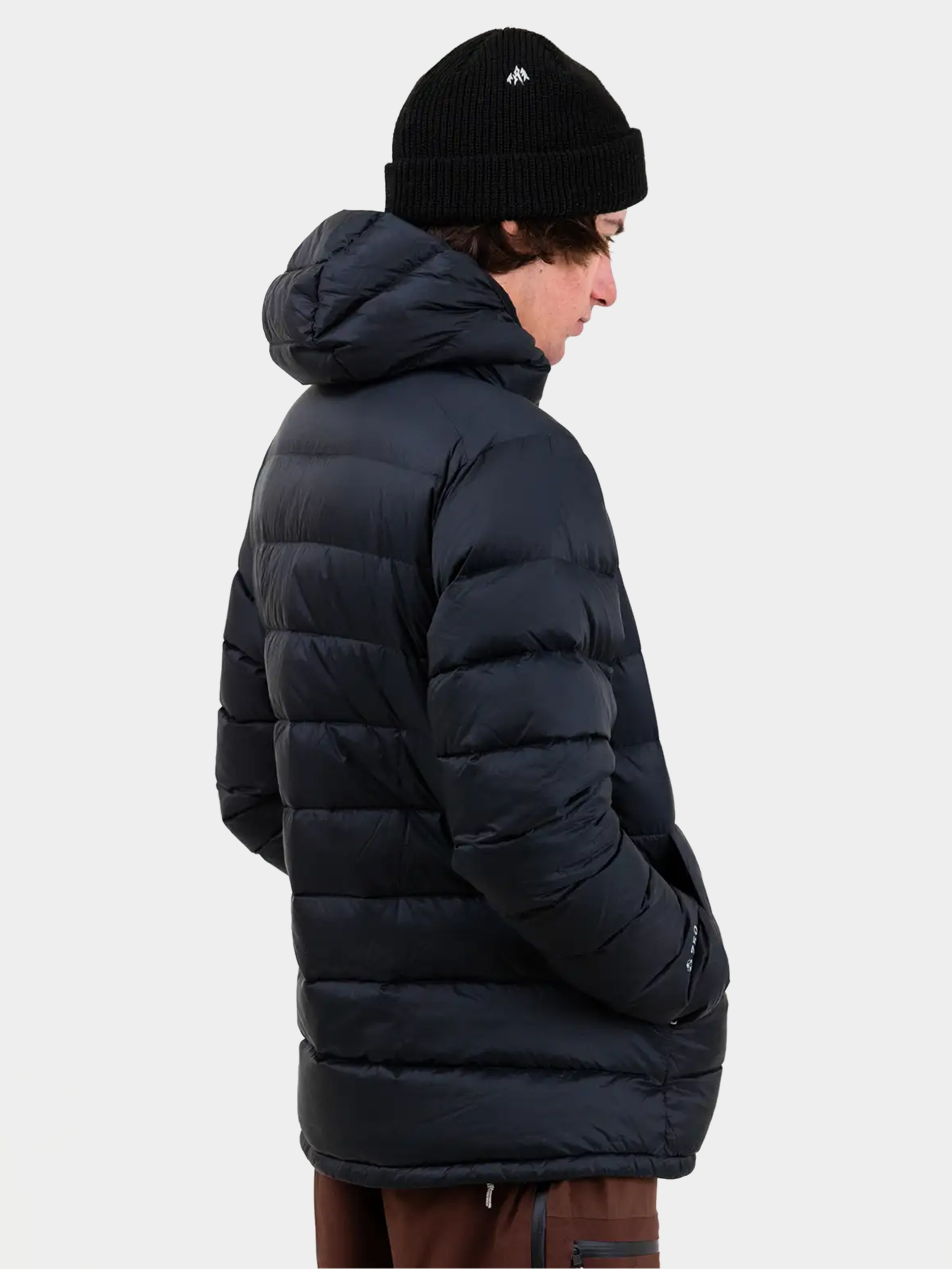 Мъжки Сноуборд яке Jones Snowboards Re Up Down Rec Hd (stealth black)