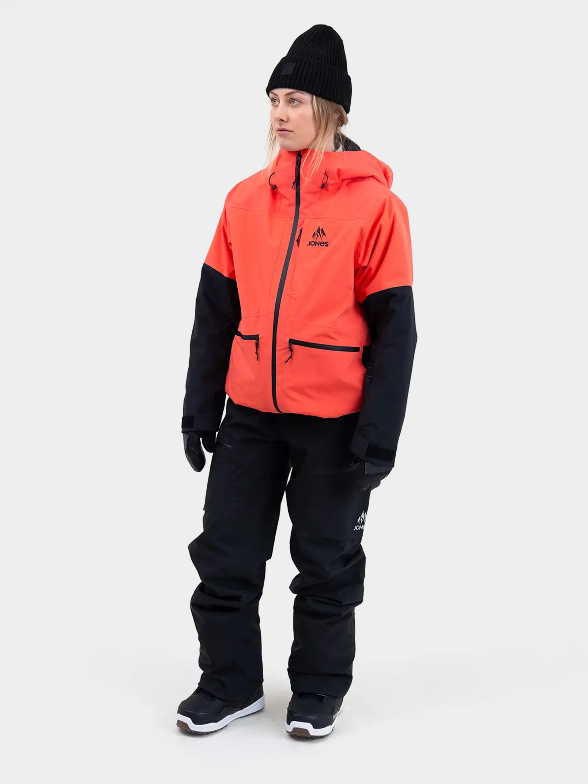 Дамска Сноуборд яке Jones Snowboards Mtn Surf Rec (deep coral)