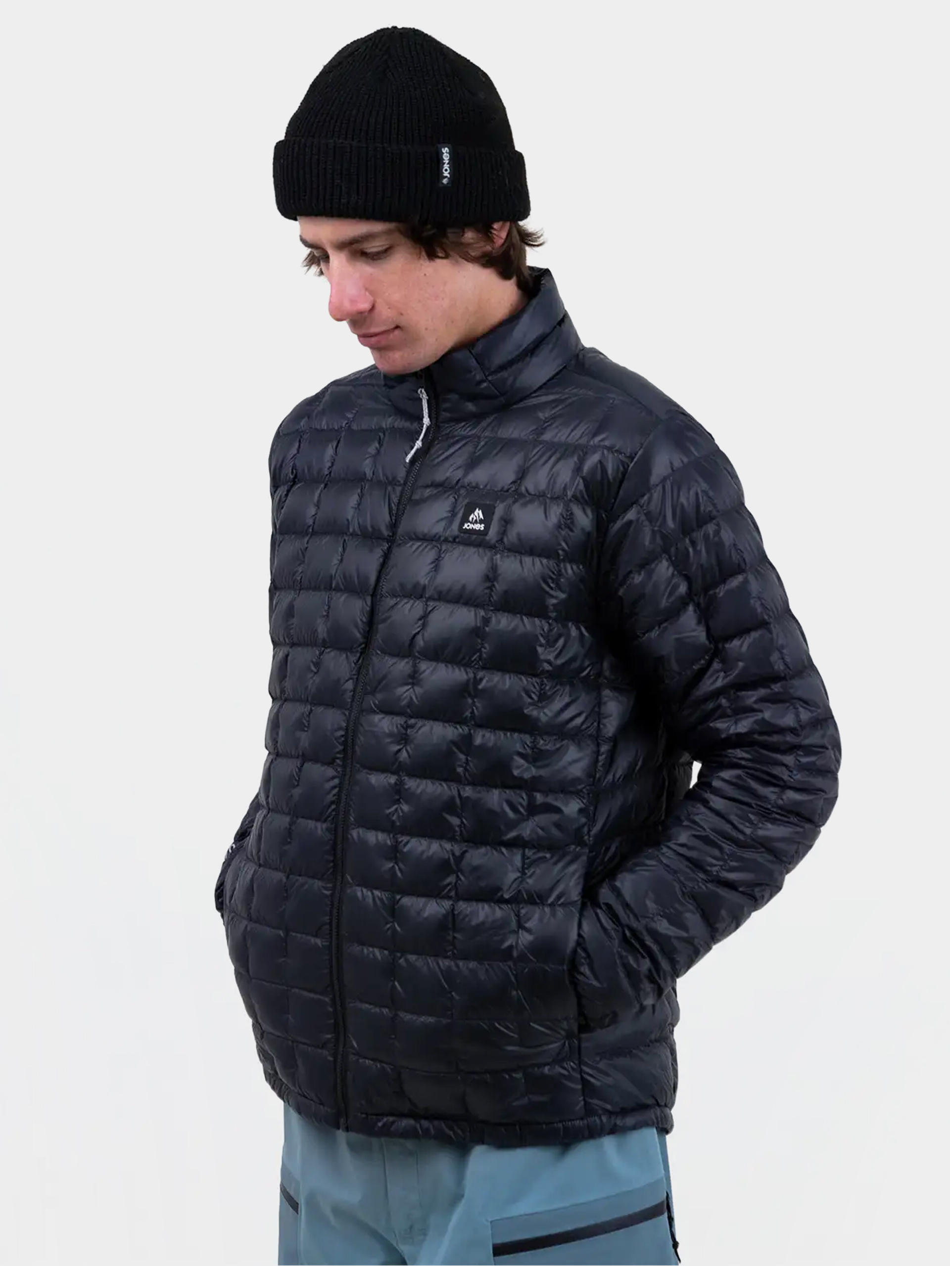 Мъжки Сноуборд яке Jones Snowboards Ult Re Up Down Rec (stealth black)