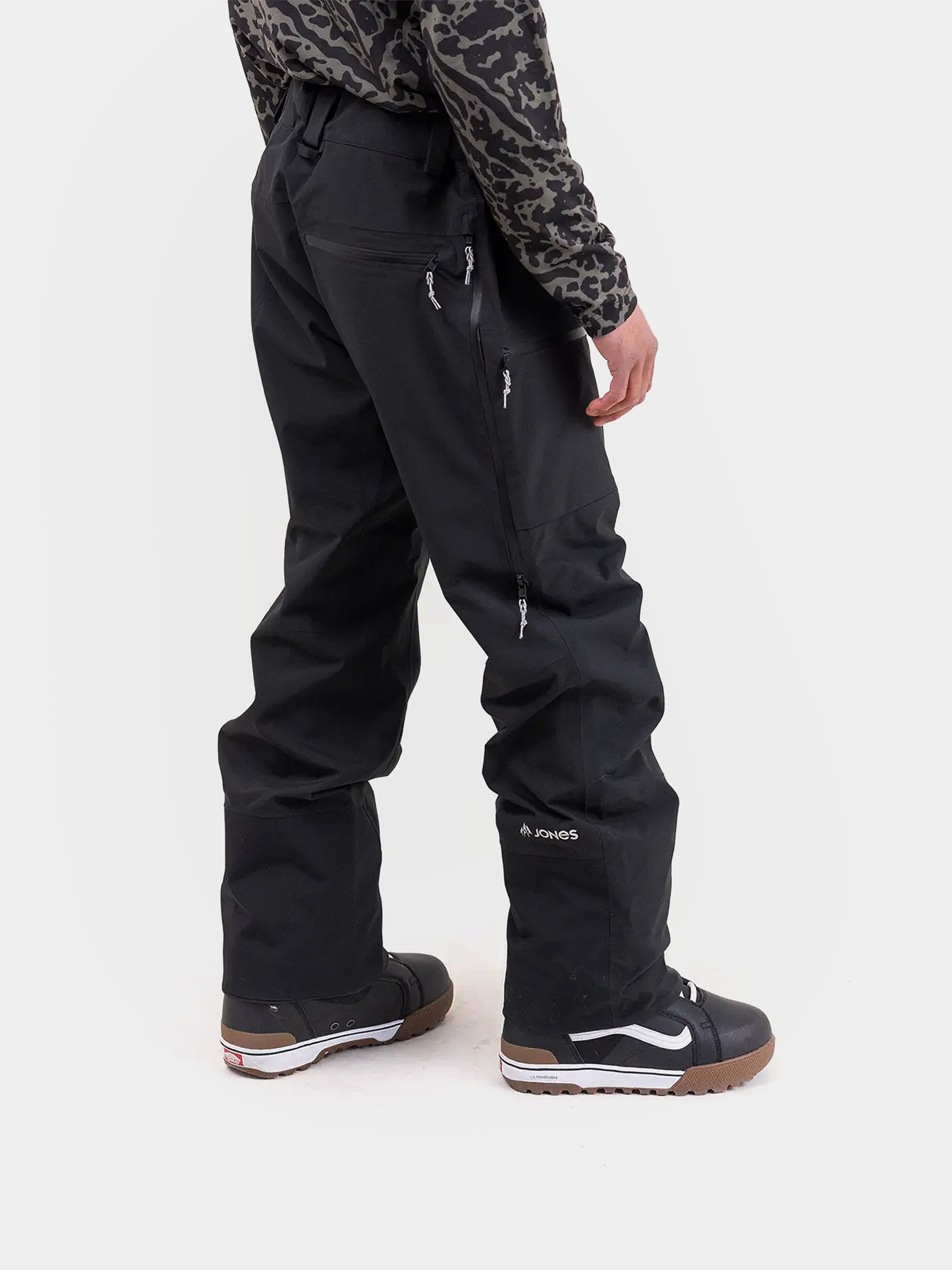 Мъжко Сноуборд панталони Jones Snowboards Mtn Surf Rec (stealth black)