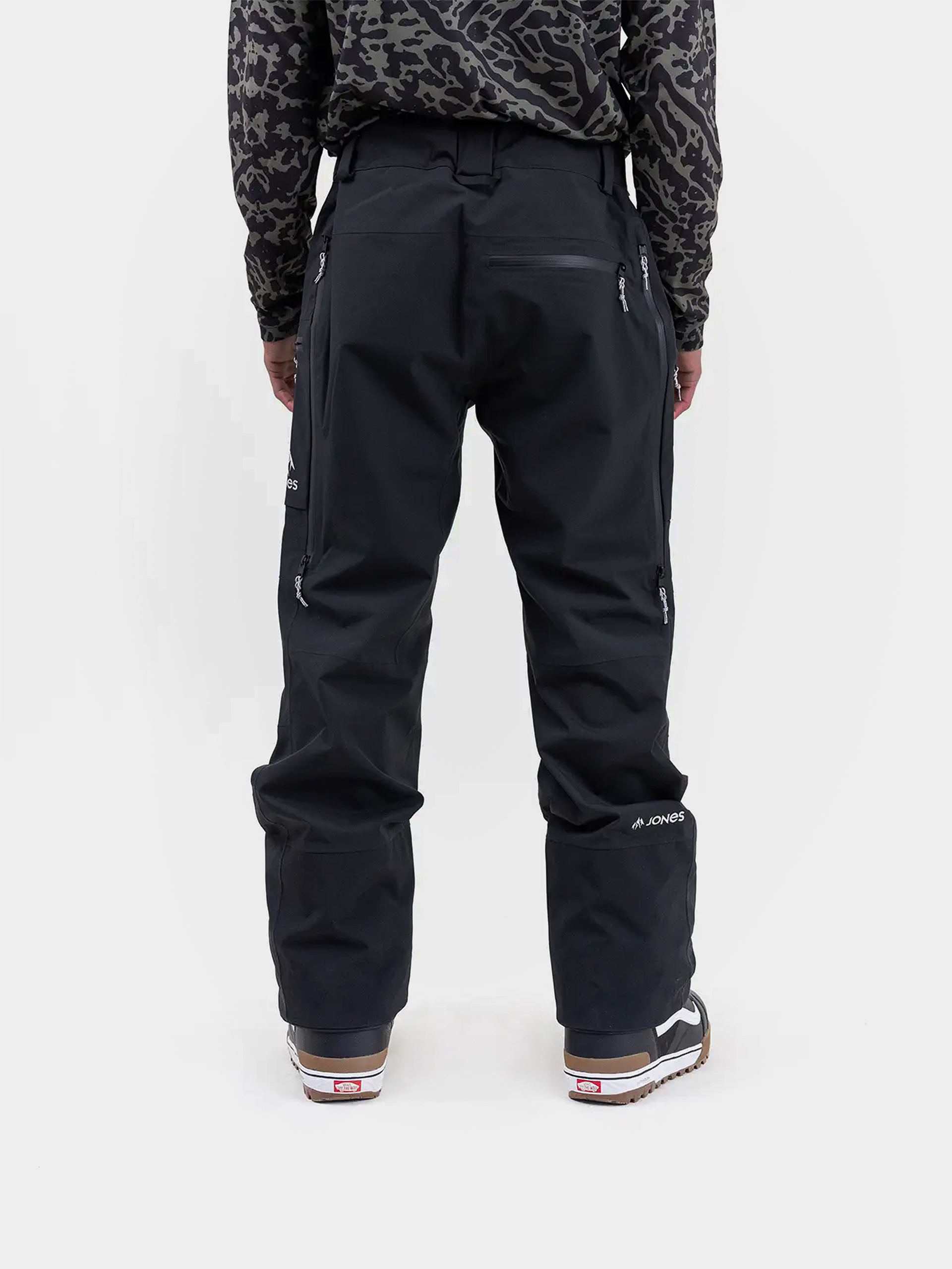 Мъжко Сноуборд панталони Jones Snowboards Mtn Surf Rec (stealth black)