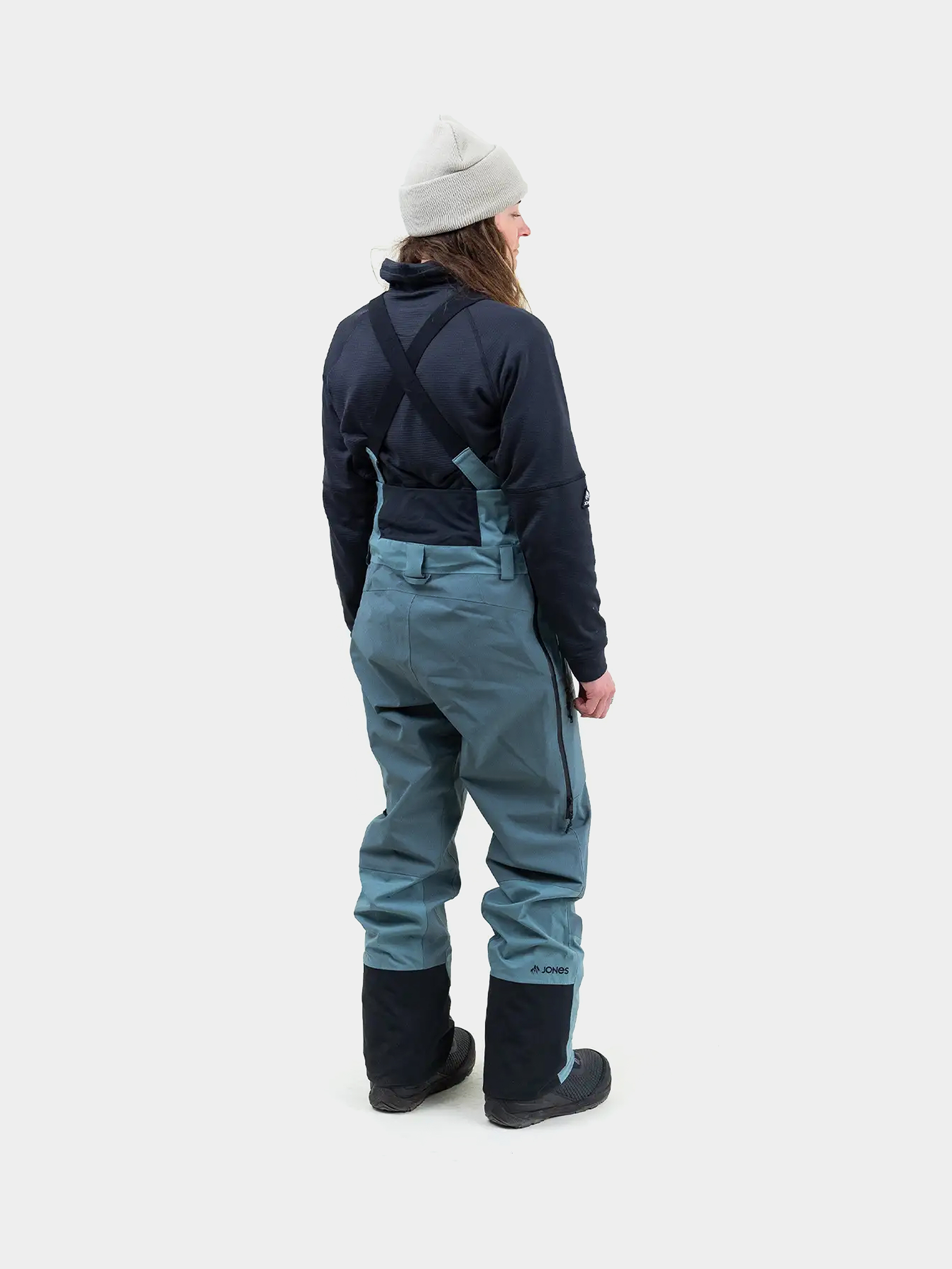 Дамско Сноуборд панталони Jones Snowboards Mtn Surf Rec Bib (atlantic blue)