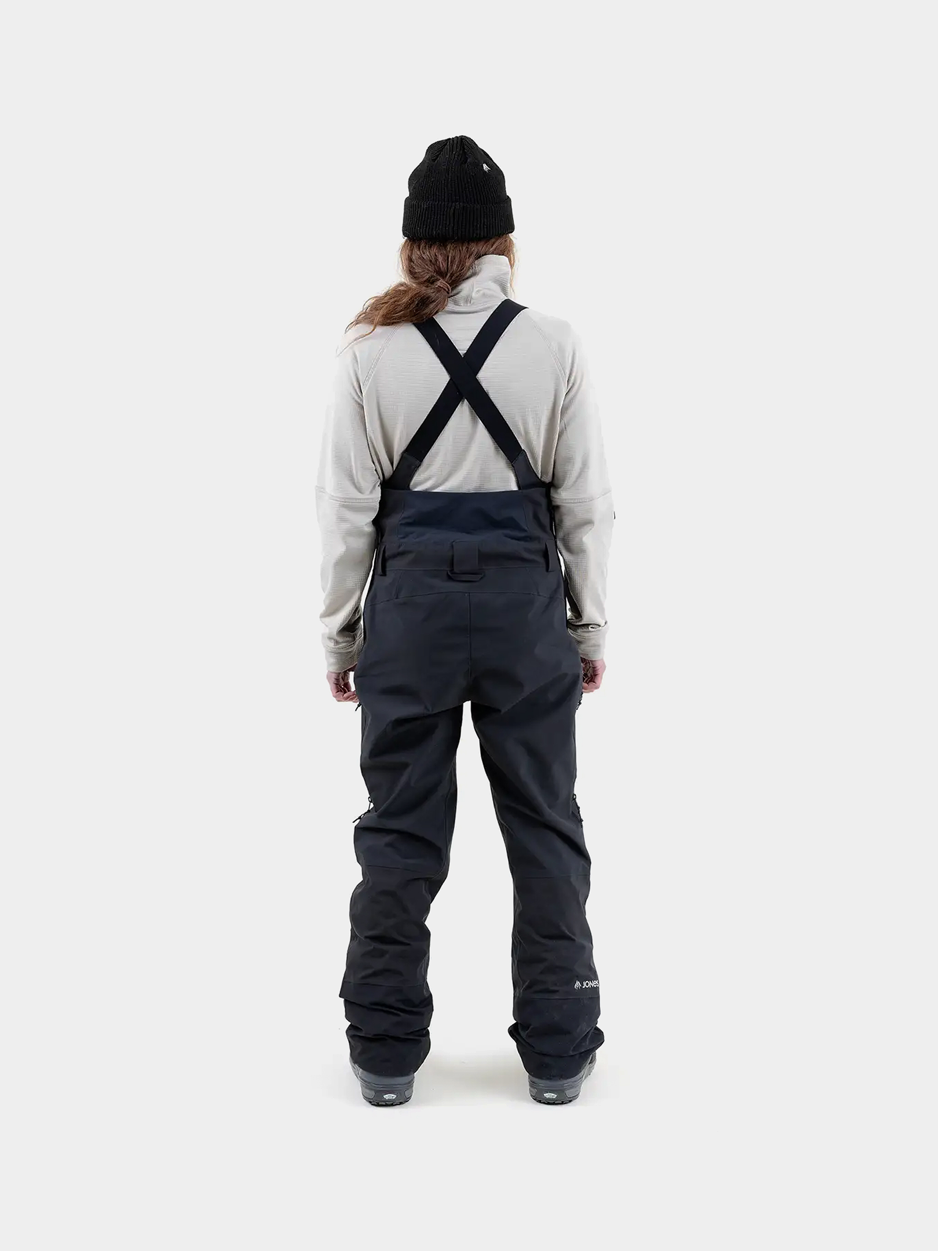 Дамско Сноуборд панталони Jones Snowboards Mtn Surf Rec Bib (stealth black)