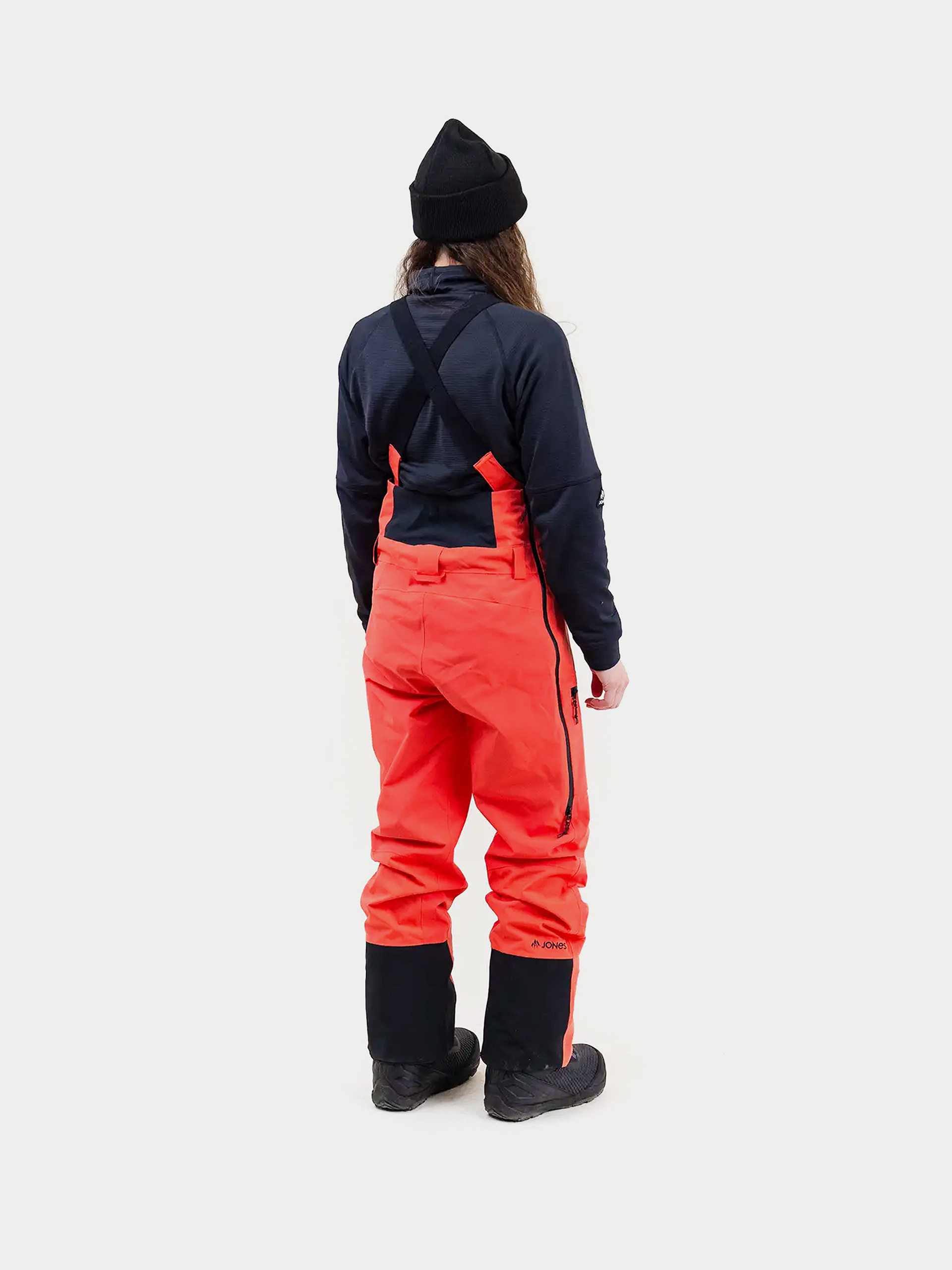 Дамско Сноуборд панталони Jones Snowboards Mtn Surf Rec Bib (deep coral)