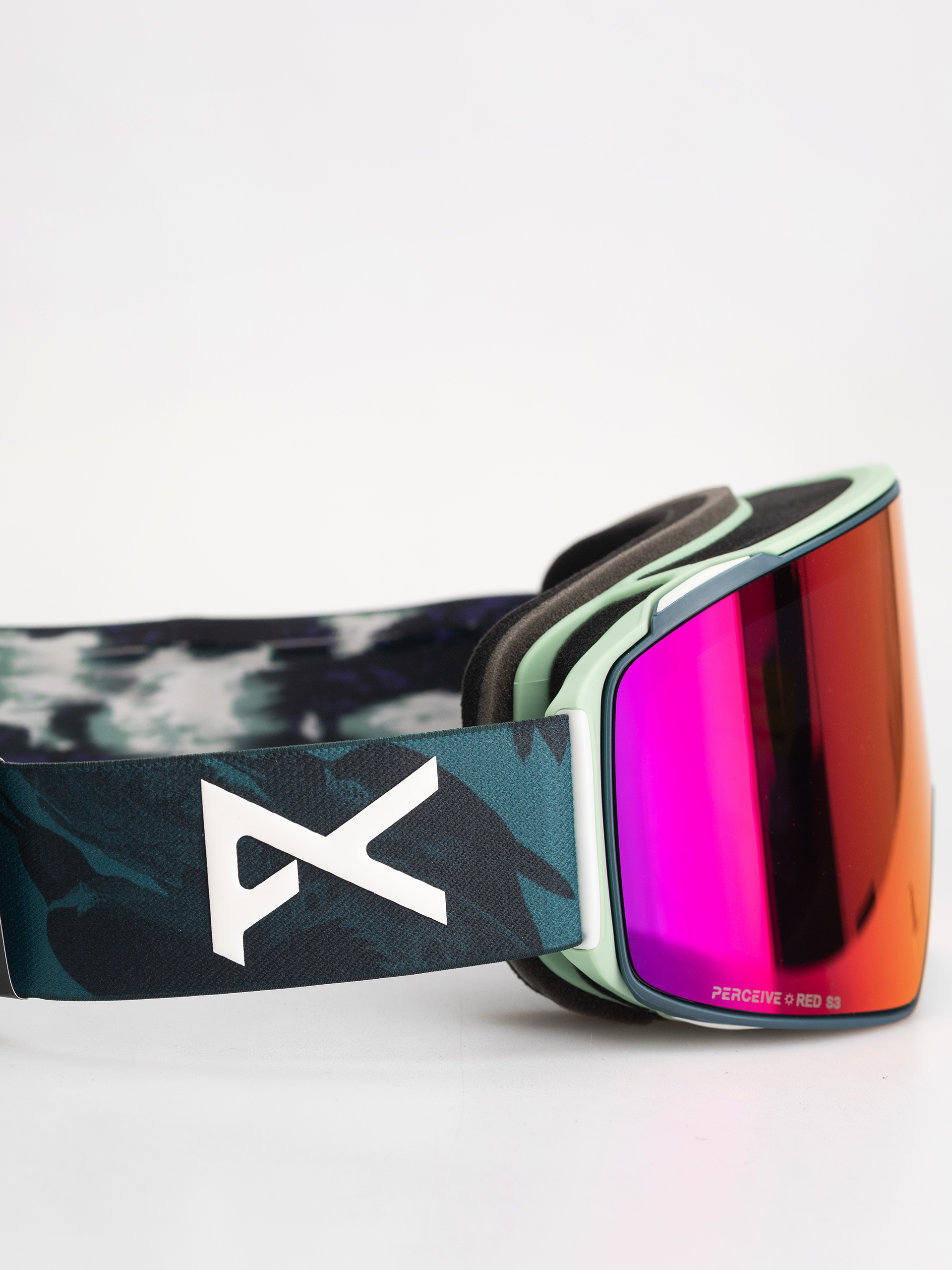 Сноуборд очила Anon M4 Cylindrical Mfi (family tree/perceive sunny red)