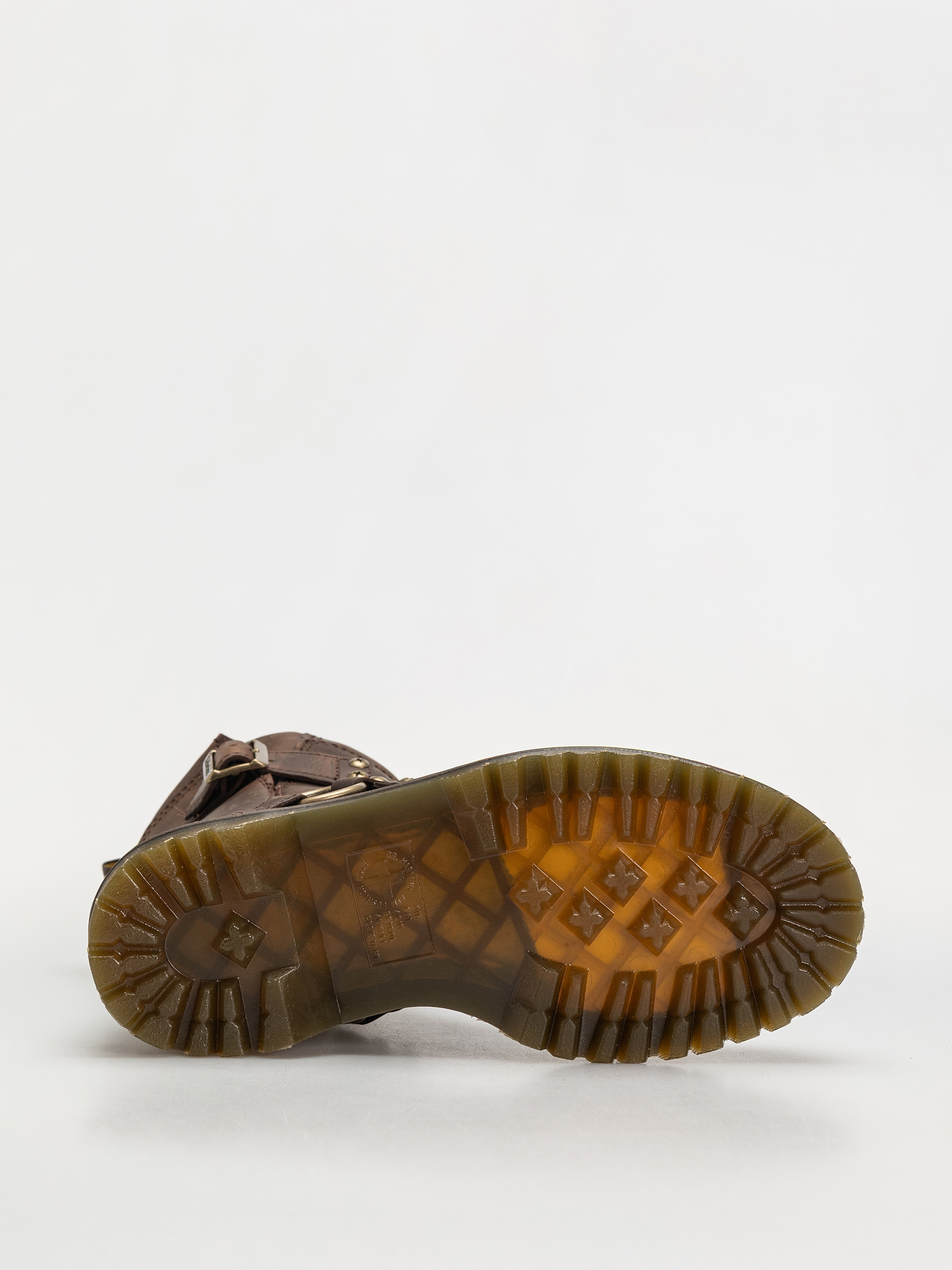Обувки Dr. Martens Anistone HRNS Ankle (dark brown crazy horse)