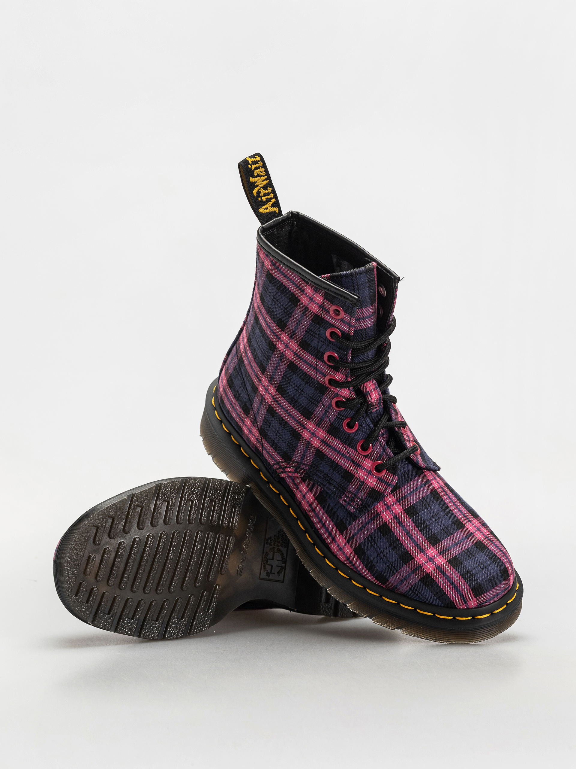 Обувки Dr. Martens 1460 Wmn (pink multi tartan)