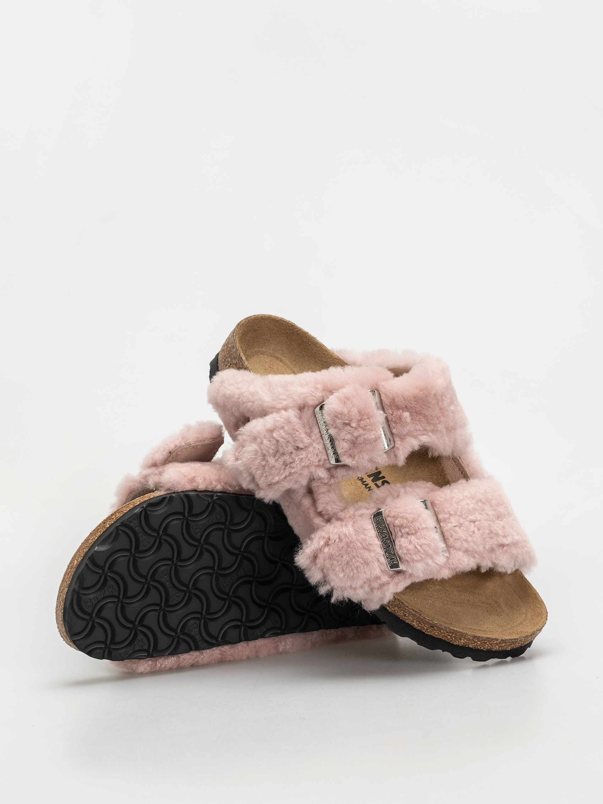 Чехли Birkenstock Arizona Shearling Cover Upper Narrow Wmn (crystal rose)