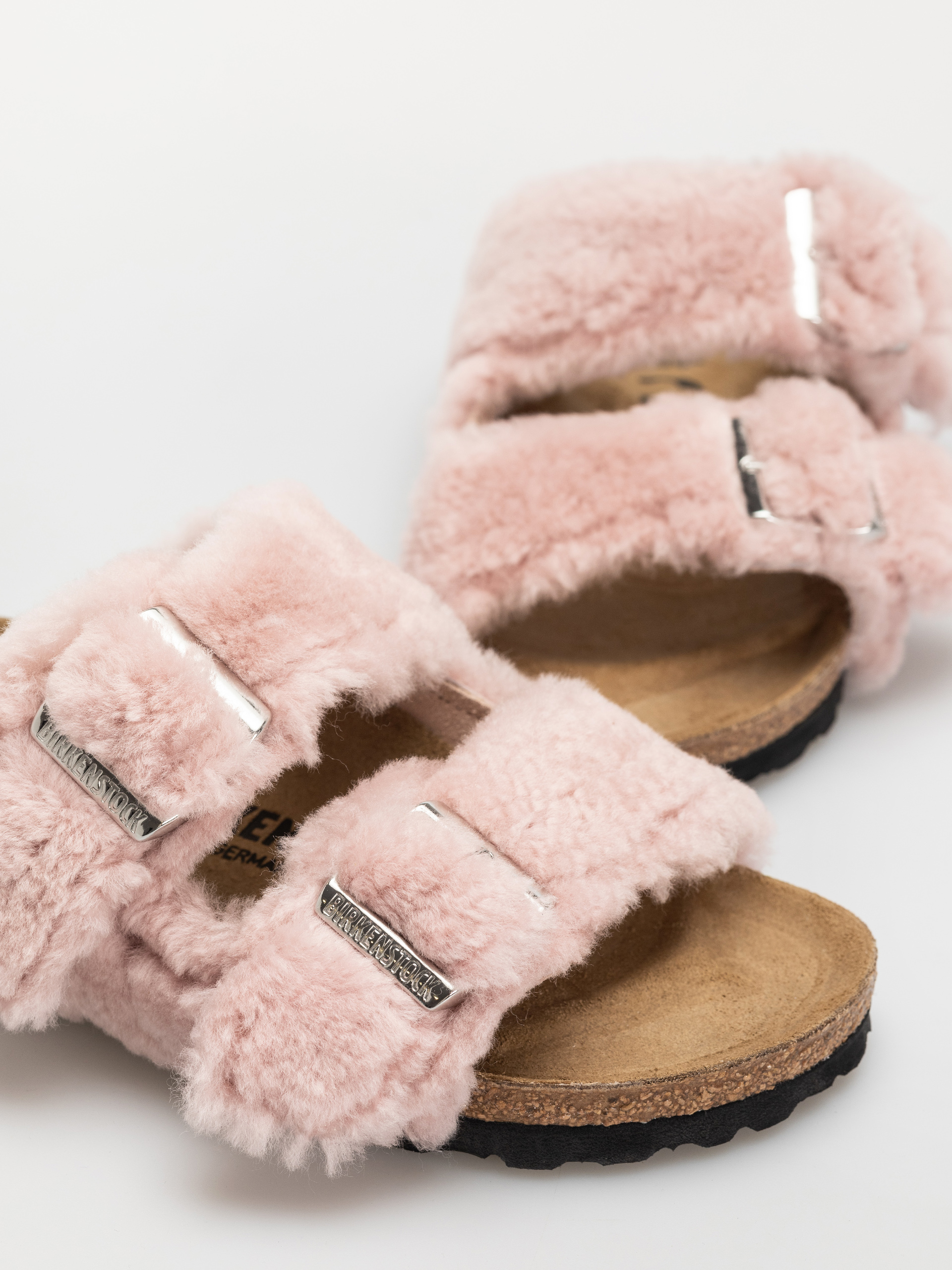 Чехли Birkenstock Arizona Shearling Cover Upper Narrow Wmn (crystal rose)