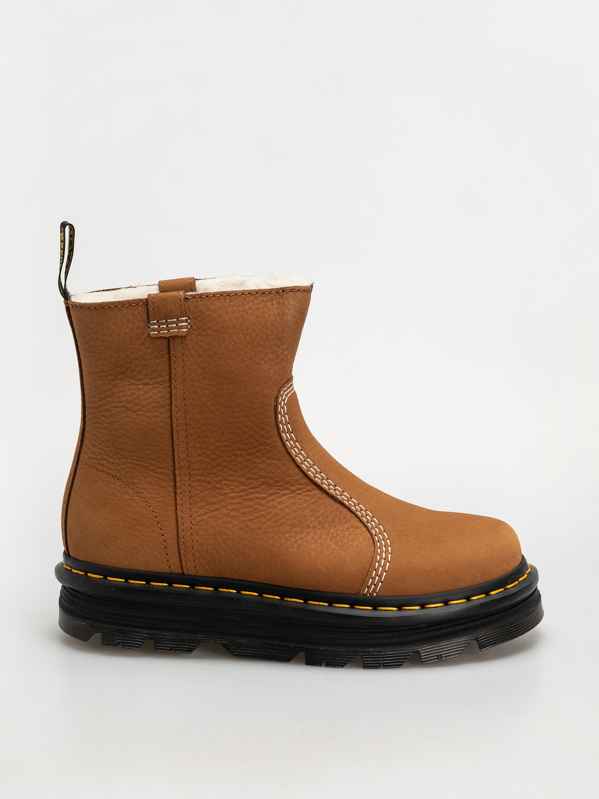 Обувки Dr. Martens ZebZag Rigger WL Rigger Wmn (desert brown milled nubuck wp)