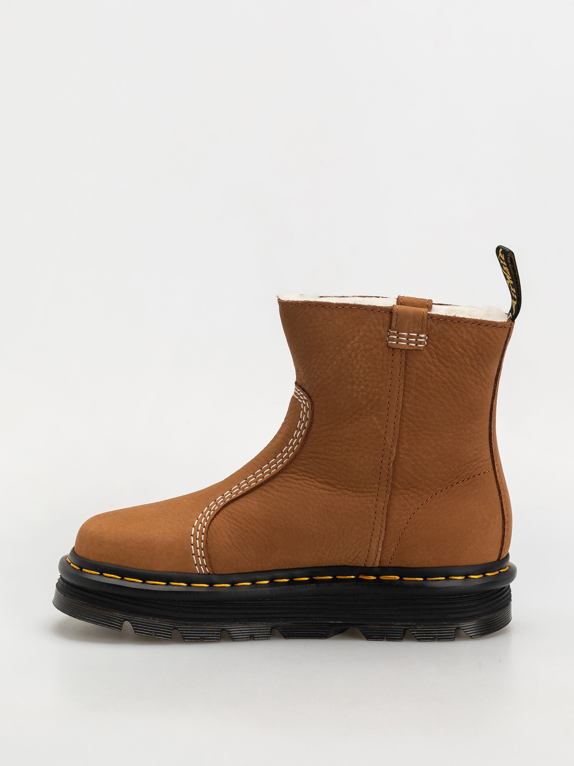 Обувки Dr. Martens ZebZag Rigger WL Rigger Wmn (desert brown milled nubuck wp)
