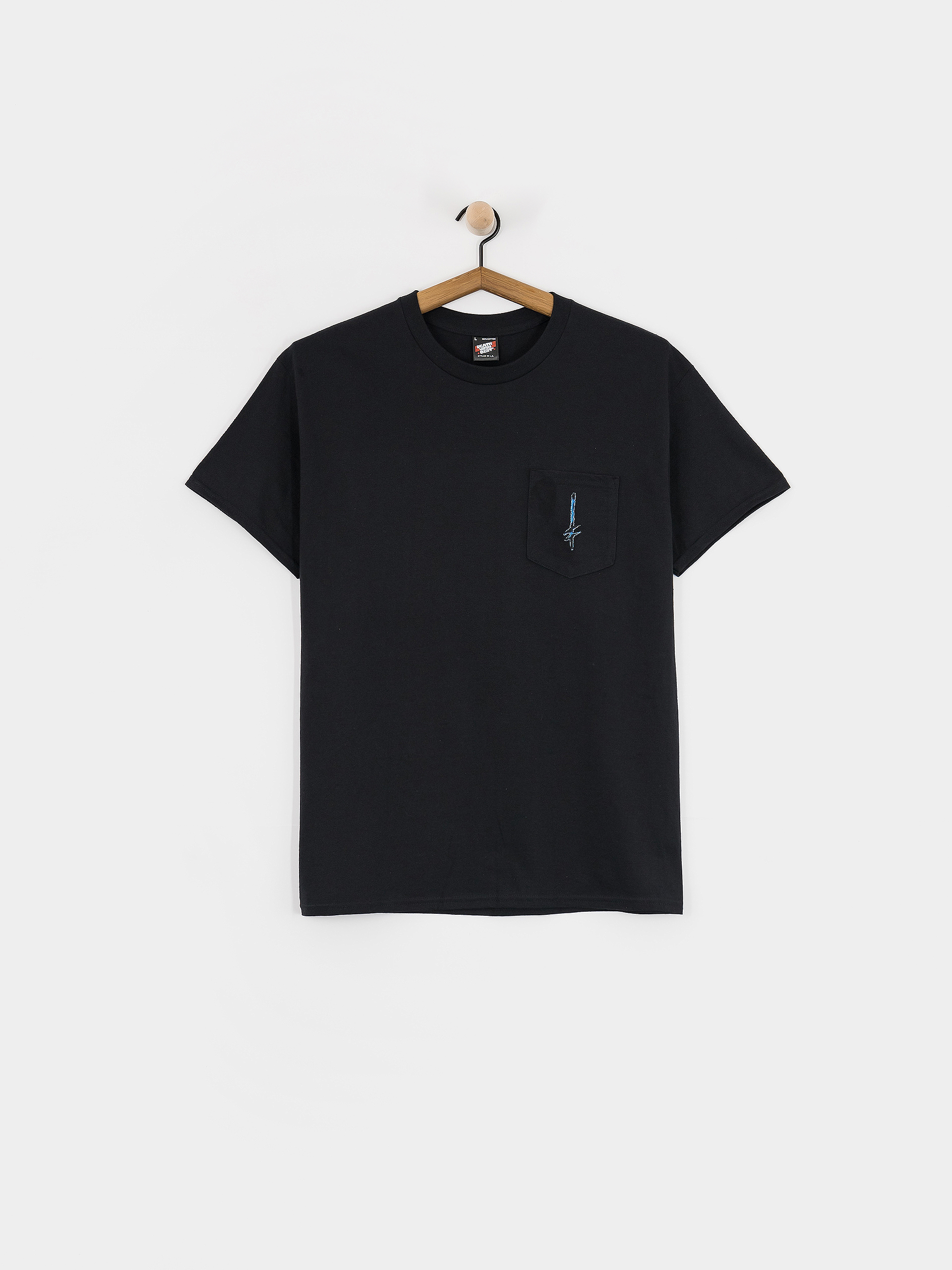 Тениска Deathwish Chrome Pocket (black)