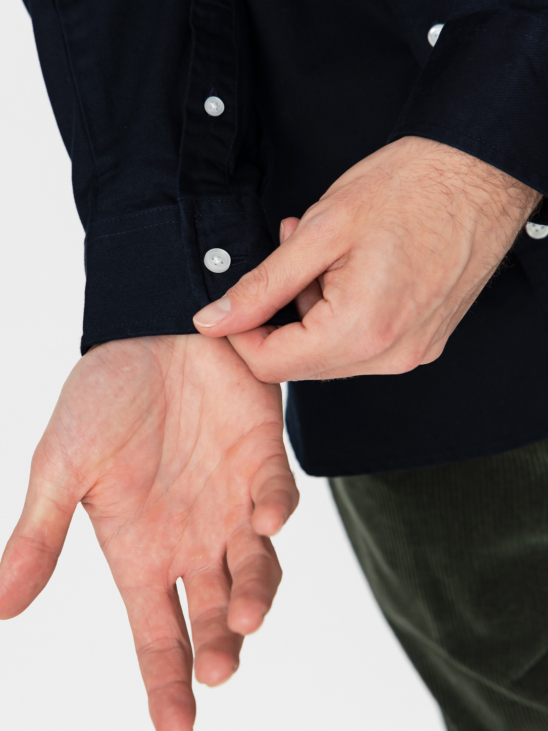 Риза Carhartt WIP Madison (dark navy/wax)