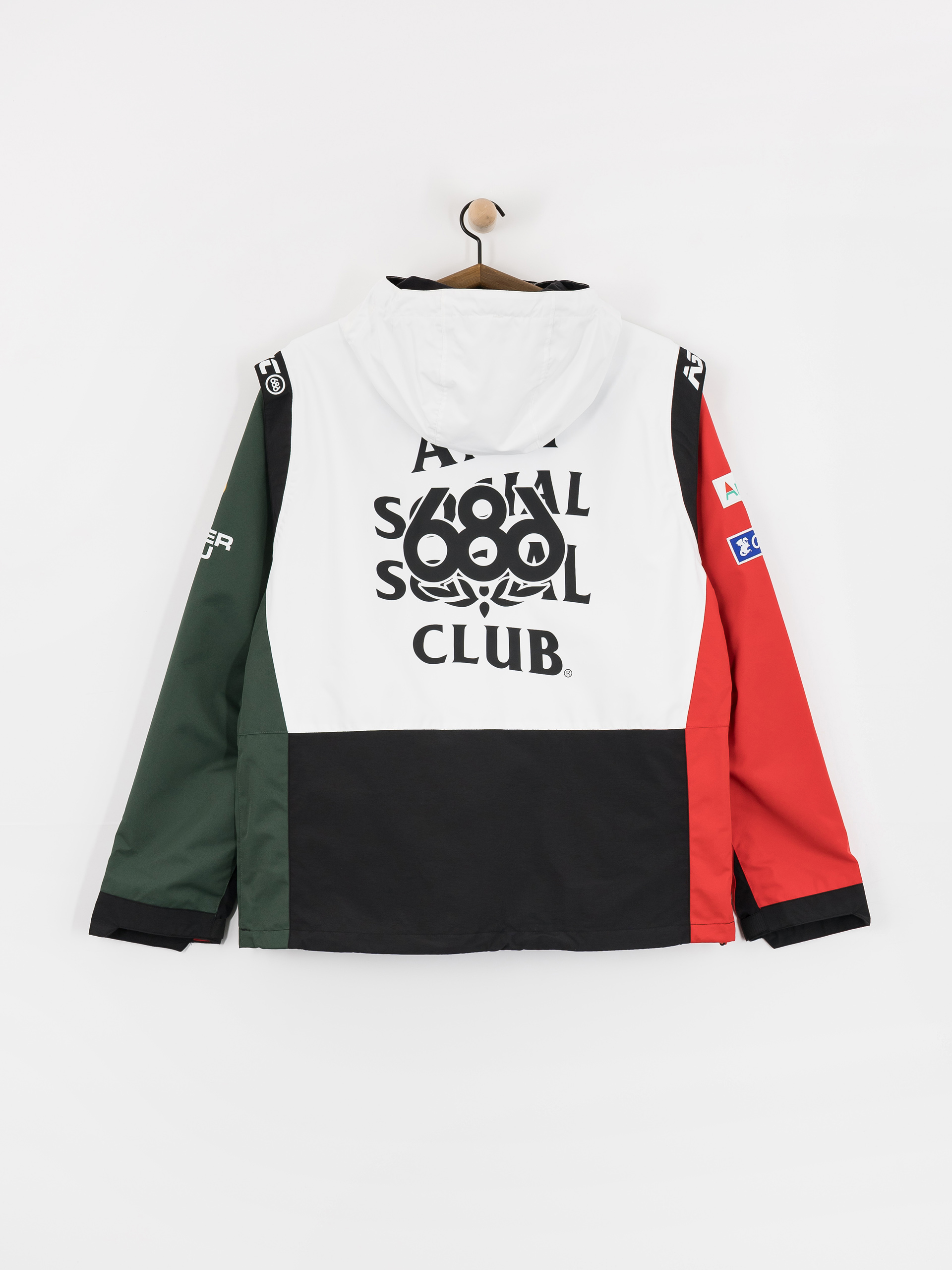 Мъжки Сноуборд яке 686 X ASSC F1 Anorak (assc white colorblock)