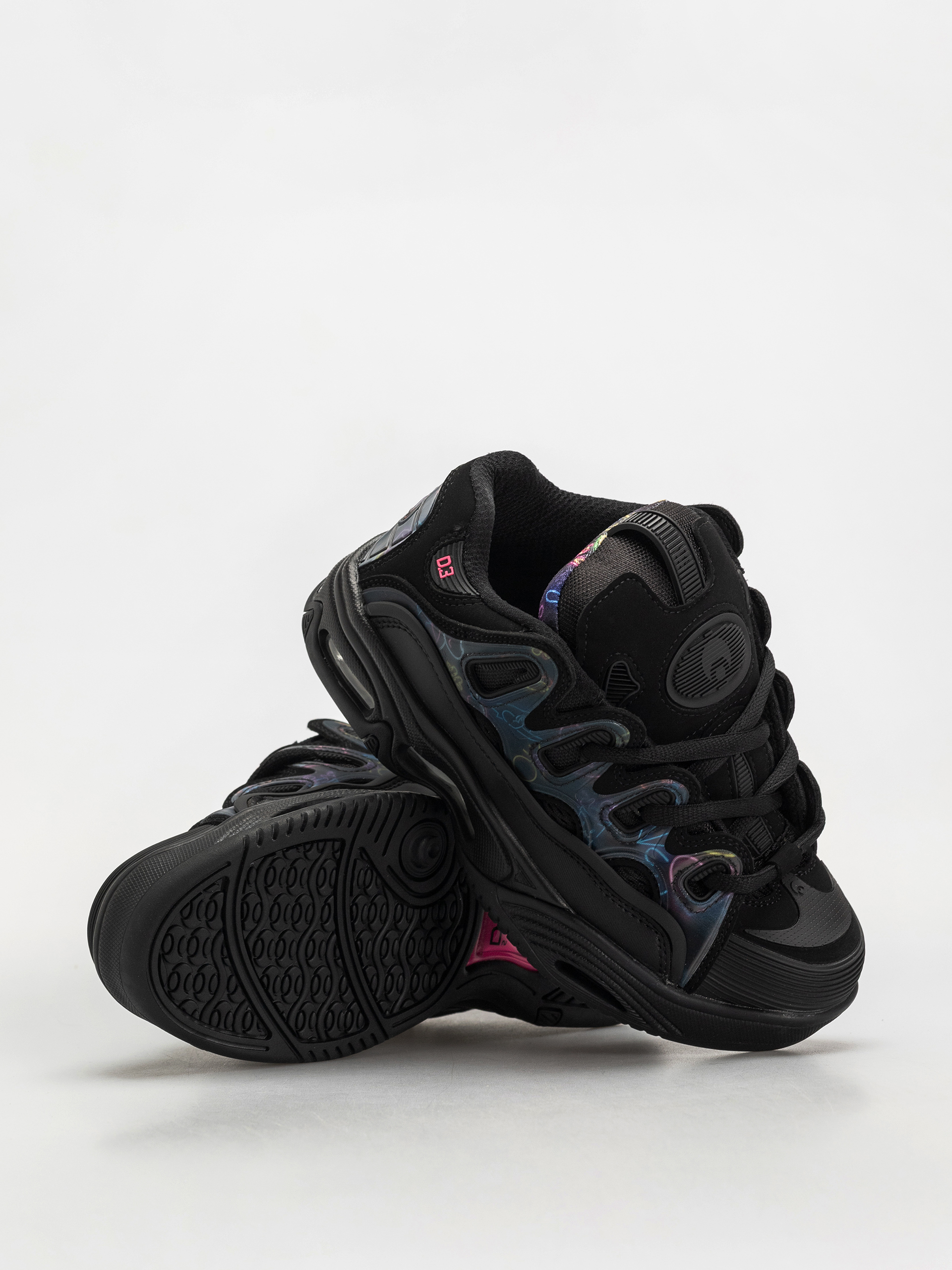 Обувки Osiris D3 2001 (black/pink/holo)