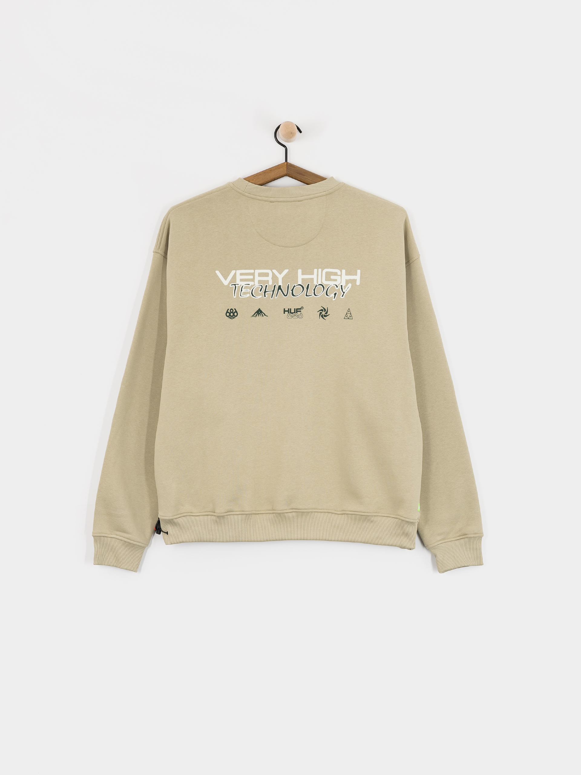 Мъжки Термо суитшърт 686 X Huf Premium Heavyweight Crew (huf elm)