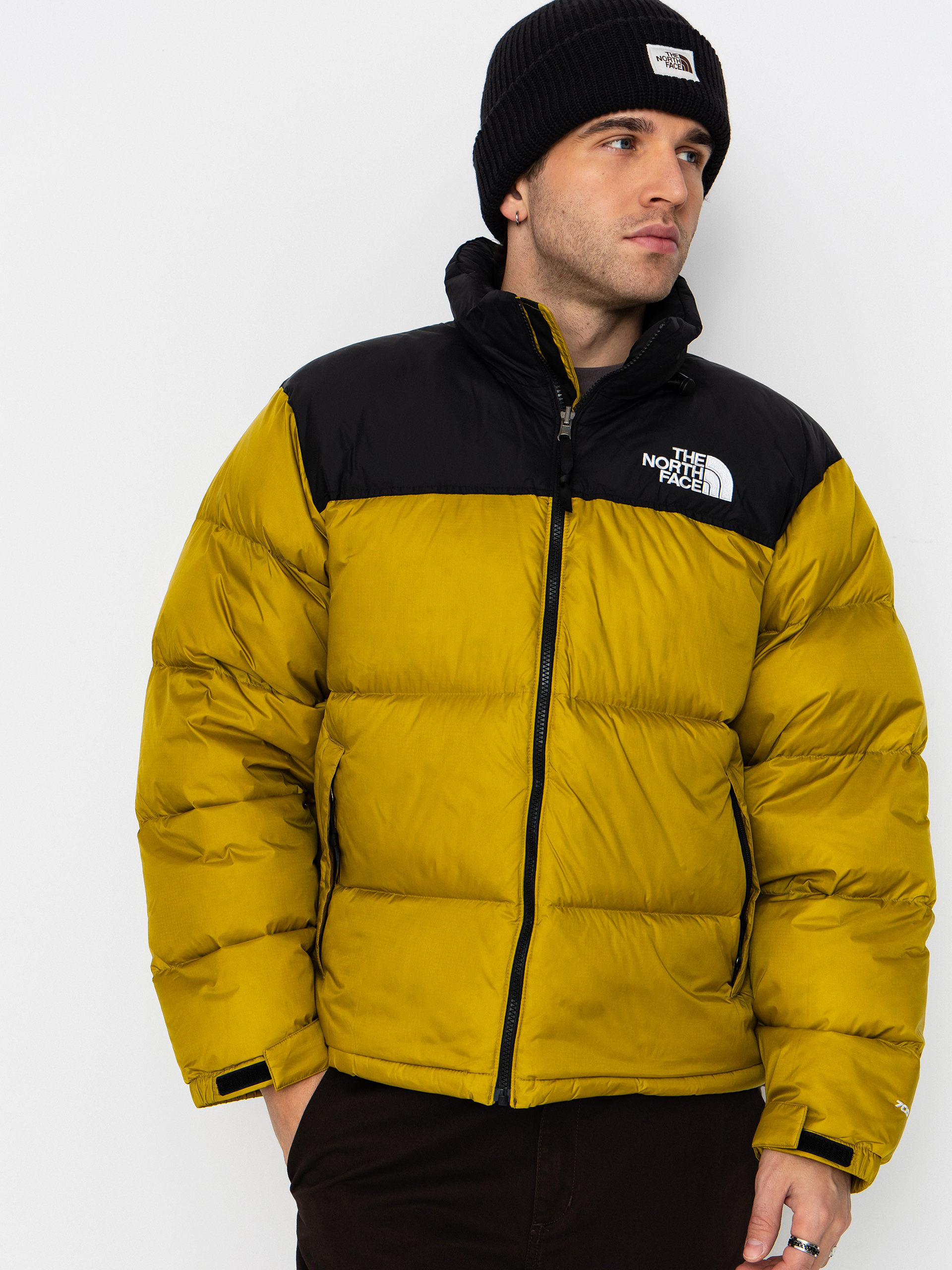 Яке The North Face 1996 Retro Nuptse (deep dijon/tnf black)