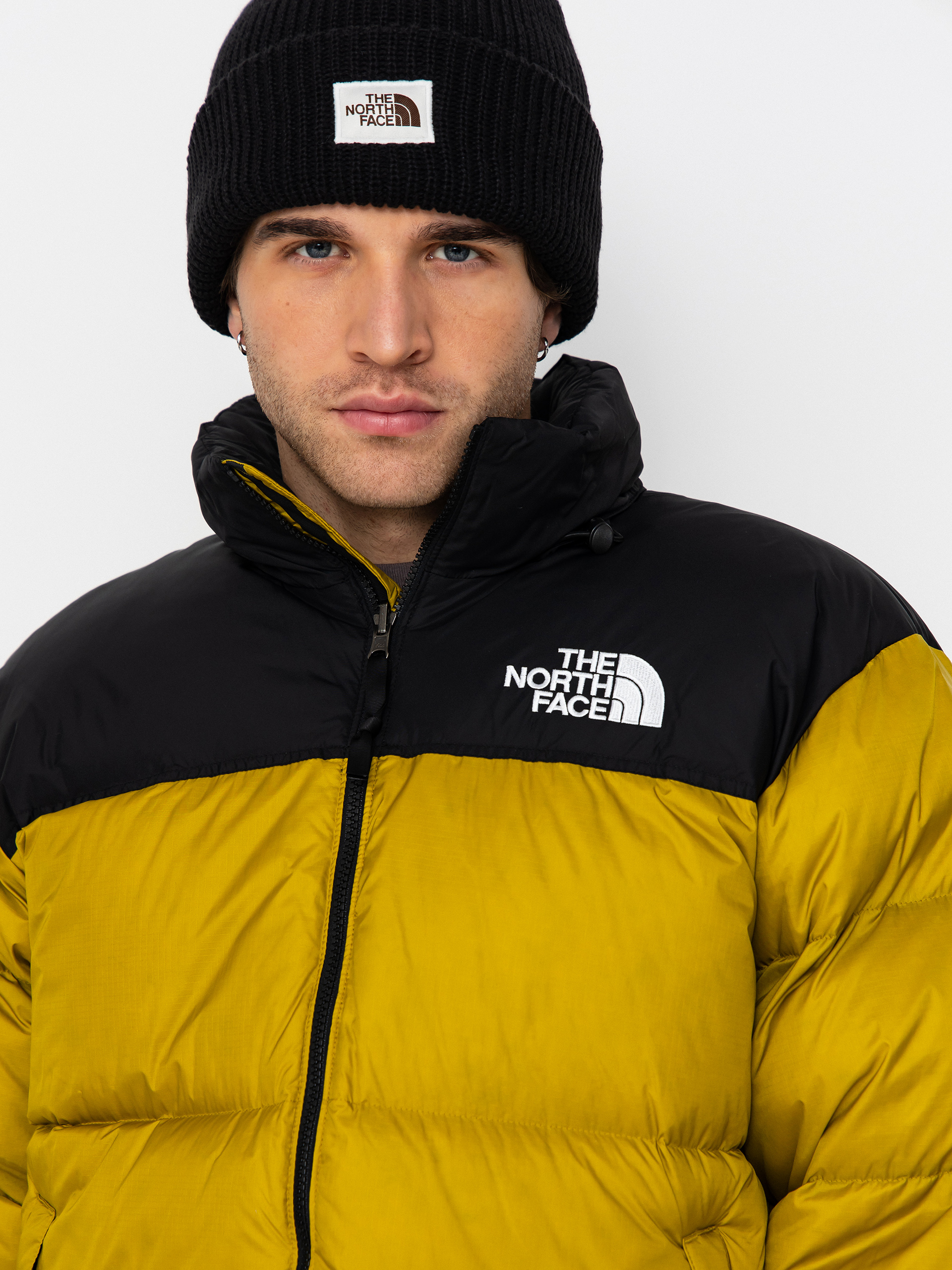 Яке The North Face 1996 Retro Nuptse (deep dijon/tnf black)