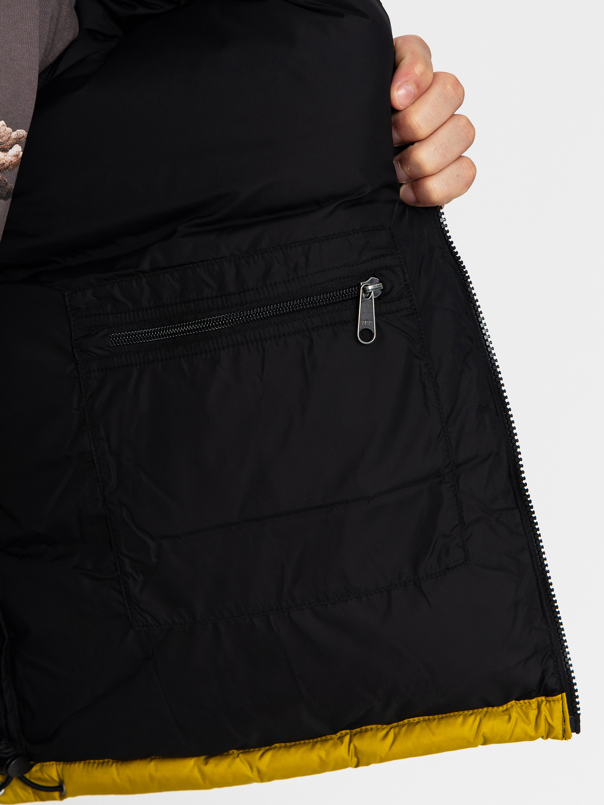 Яке The North Face 1996 Retro Nuptse (deep dijon/tnf black)