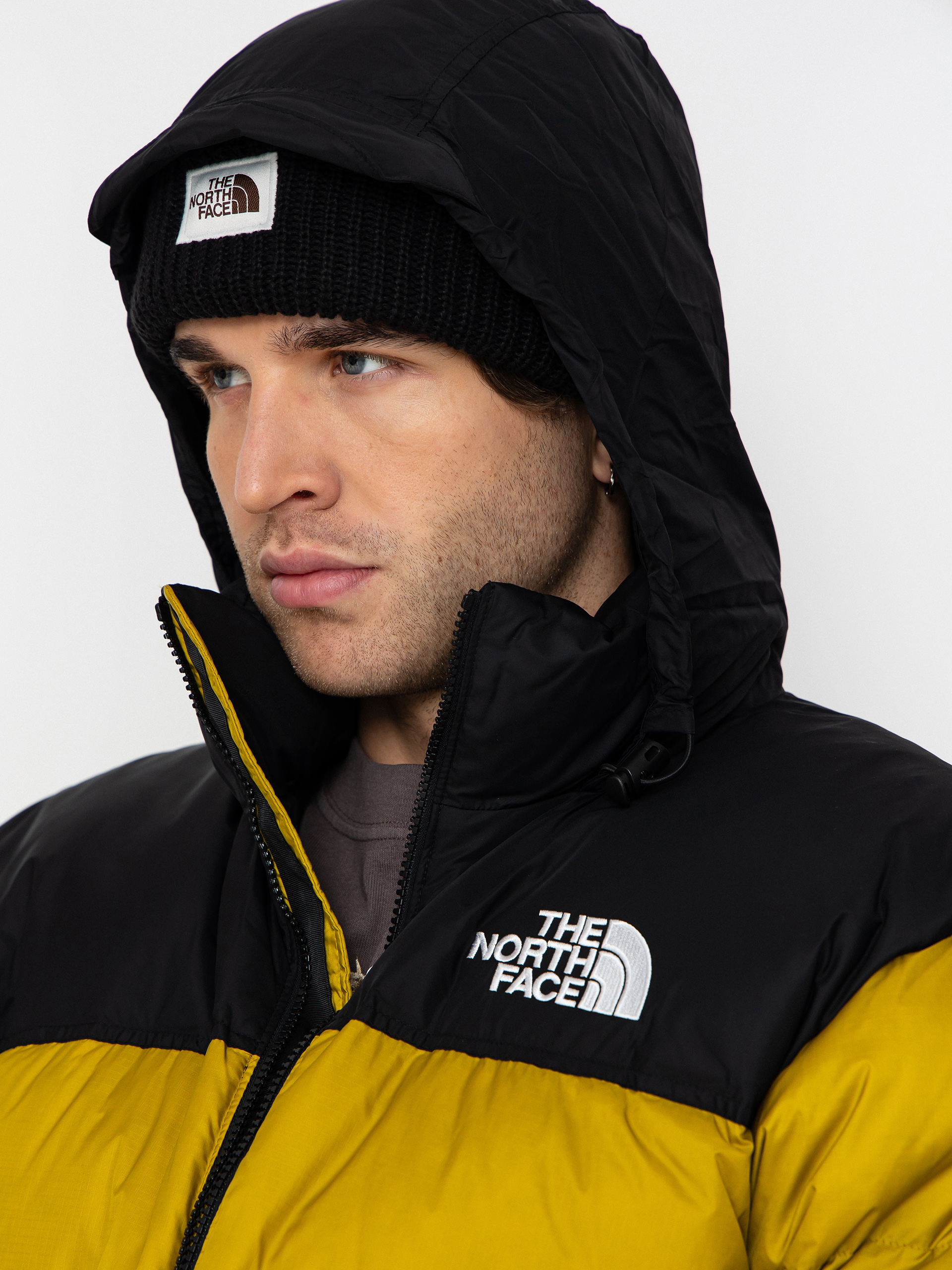 Яке The North Face 1996 Retro Nuptse (deep dijon/tnf black)