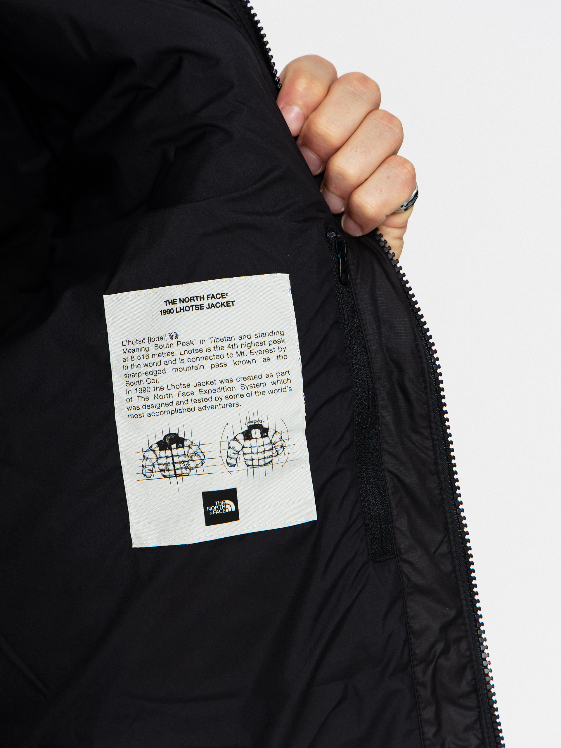 Яке The North Face Lhotse (tnf black/npf/r)
