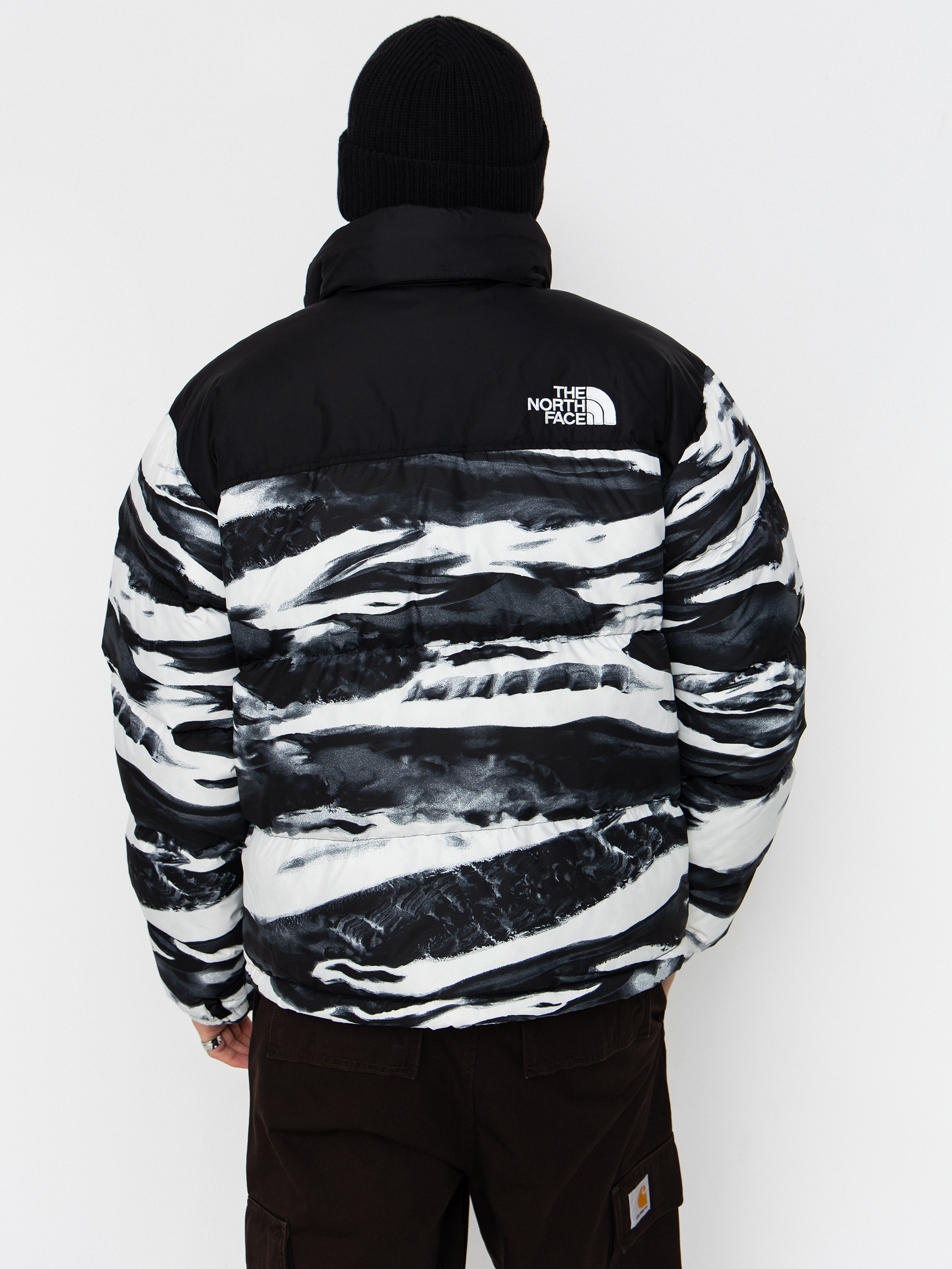 Яке The North Face 1996 Retro Nuptse Print (tnf black edge of light)