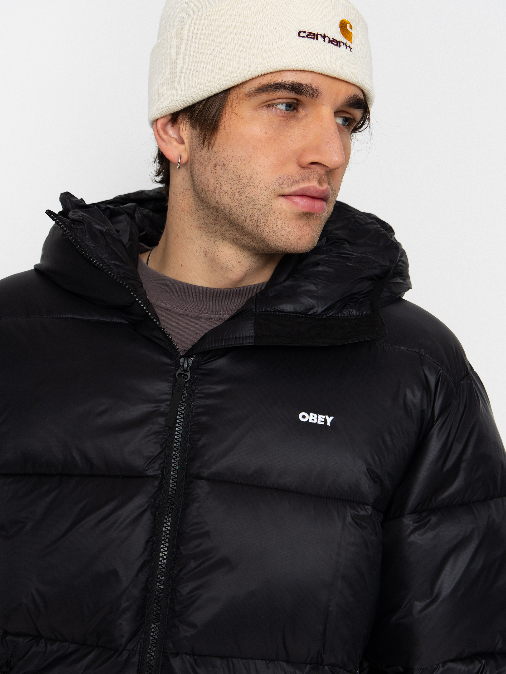Яке OBEY Stratus Puffer (black)