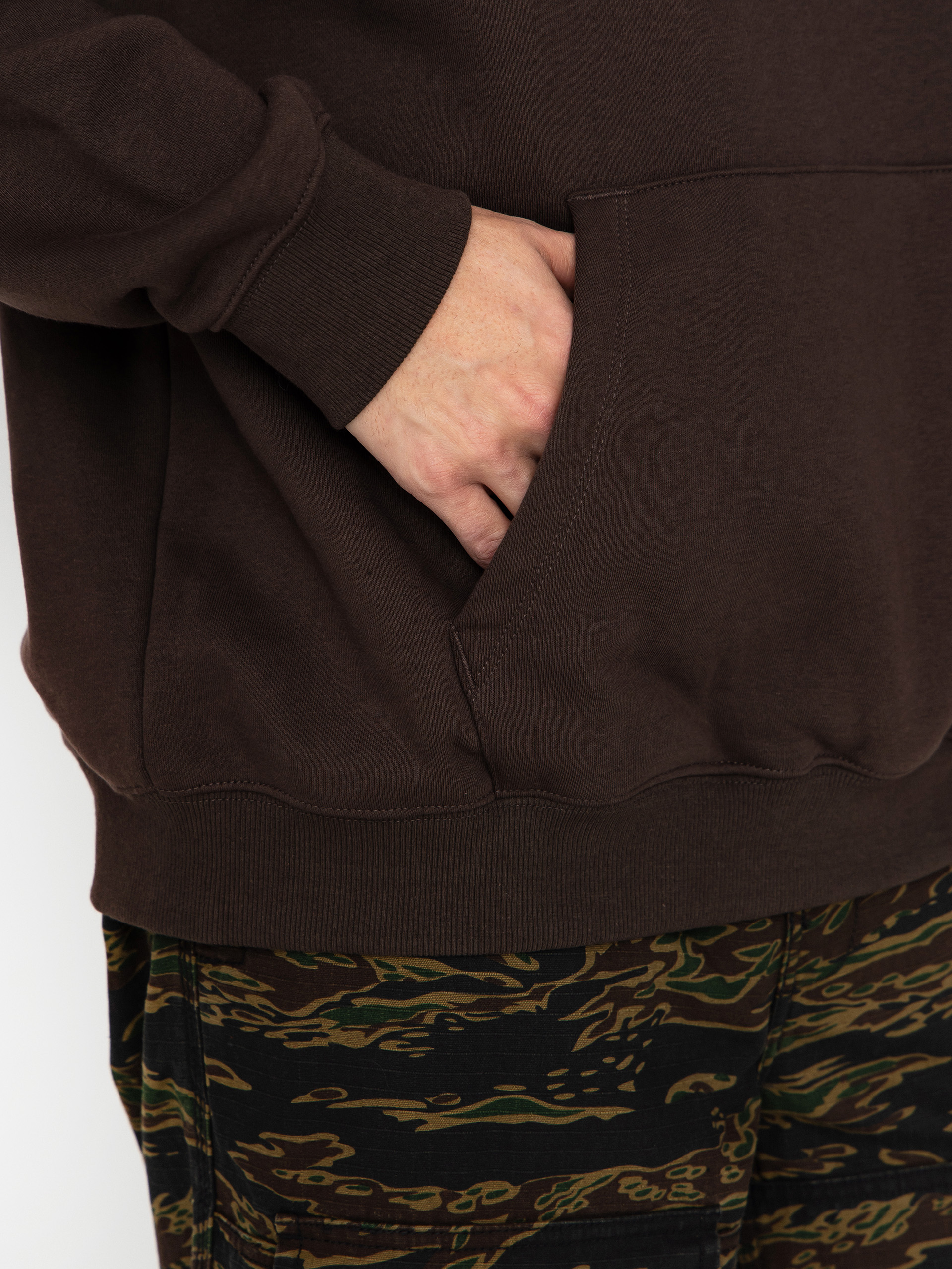 Суитшърт с качулка Volcom Volcom Stone HD (cacao)