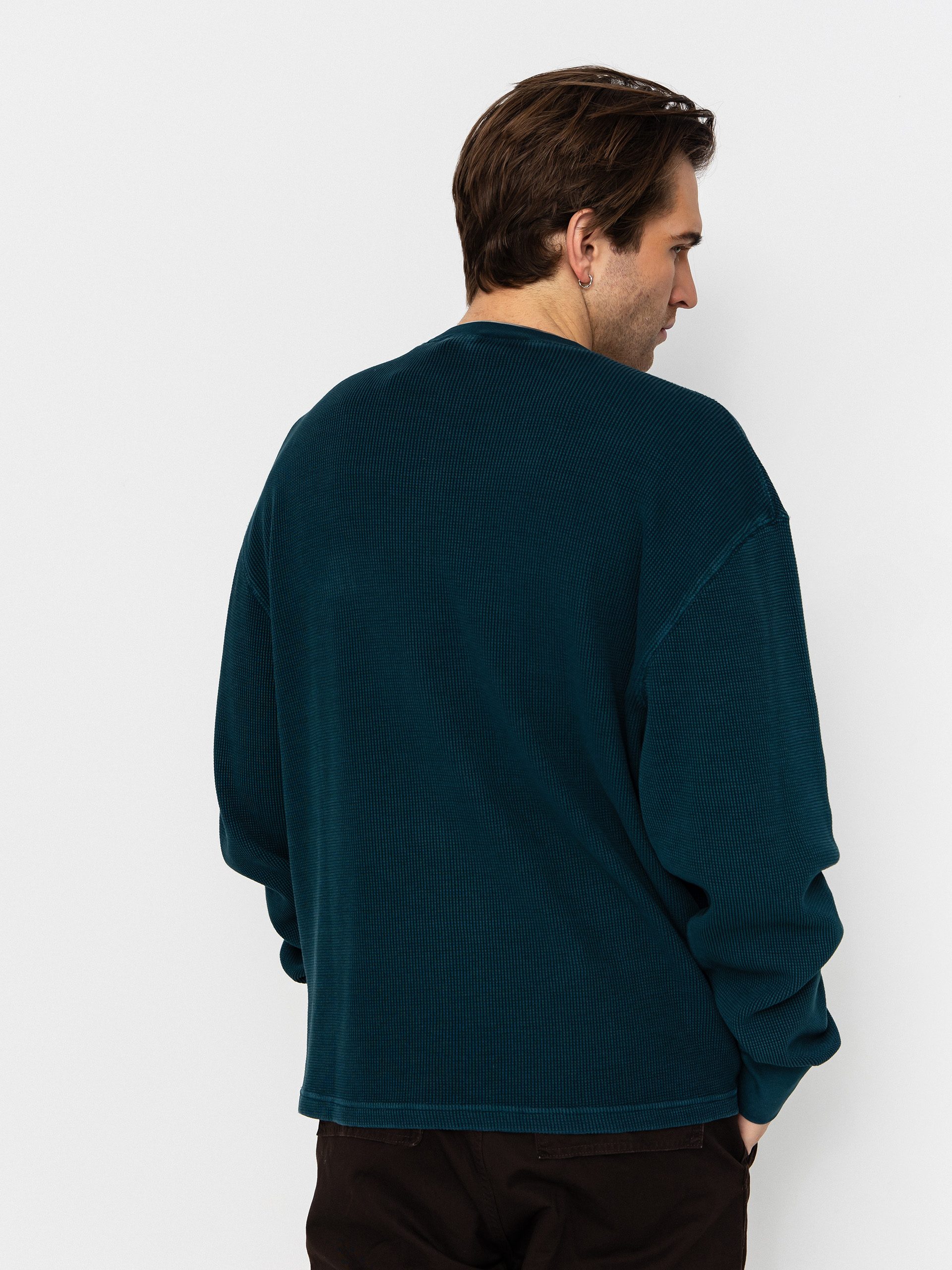 Блуза Carhartt WIP Vista Waffle (deep lagoon/garment dyed)