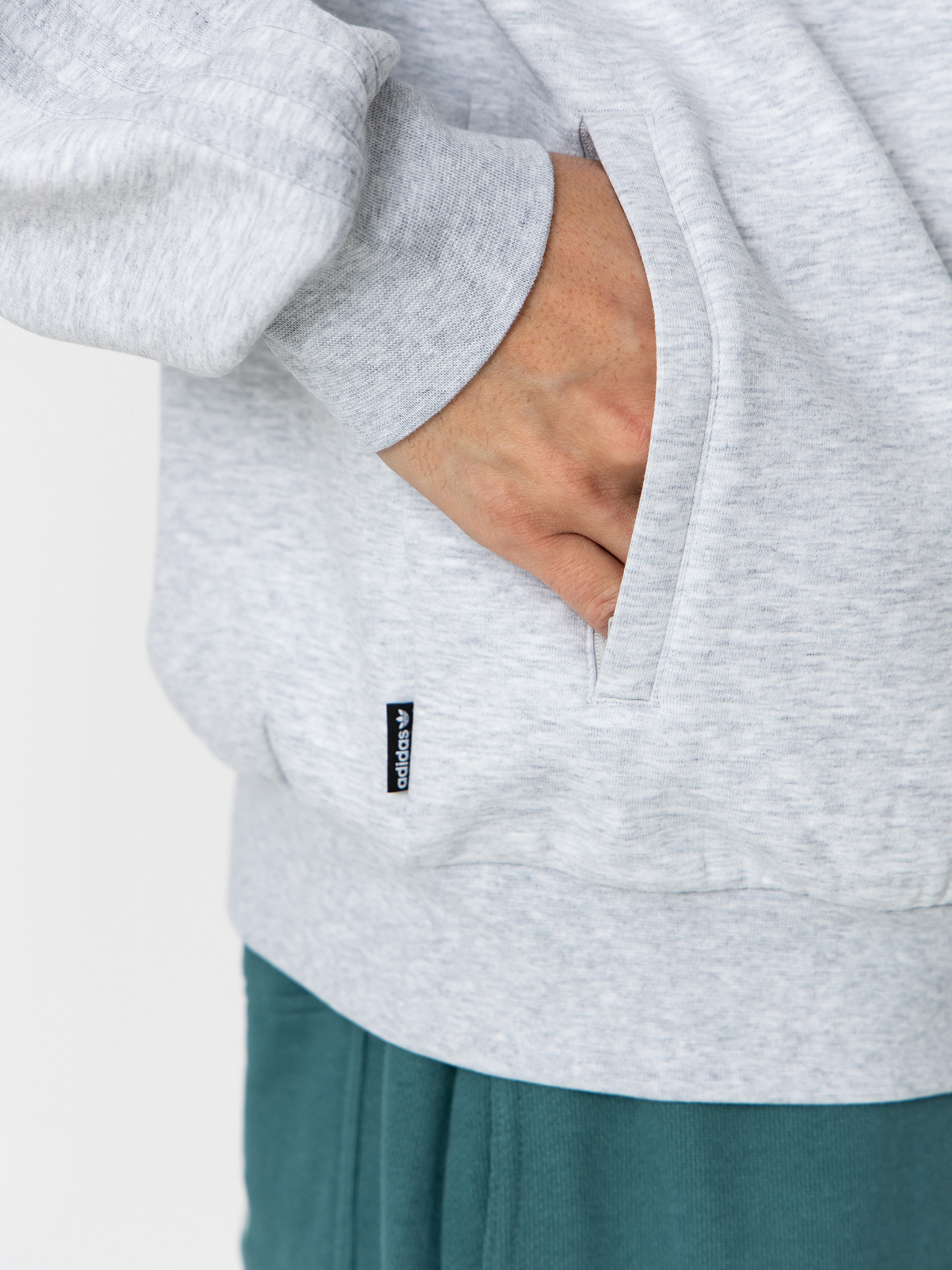 Суитшърт с качулка adidas Tech Fleece (lgreyh/black)