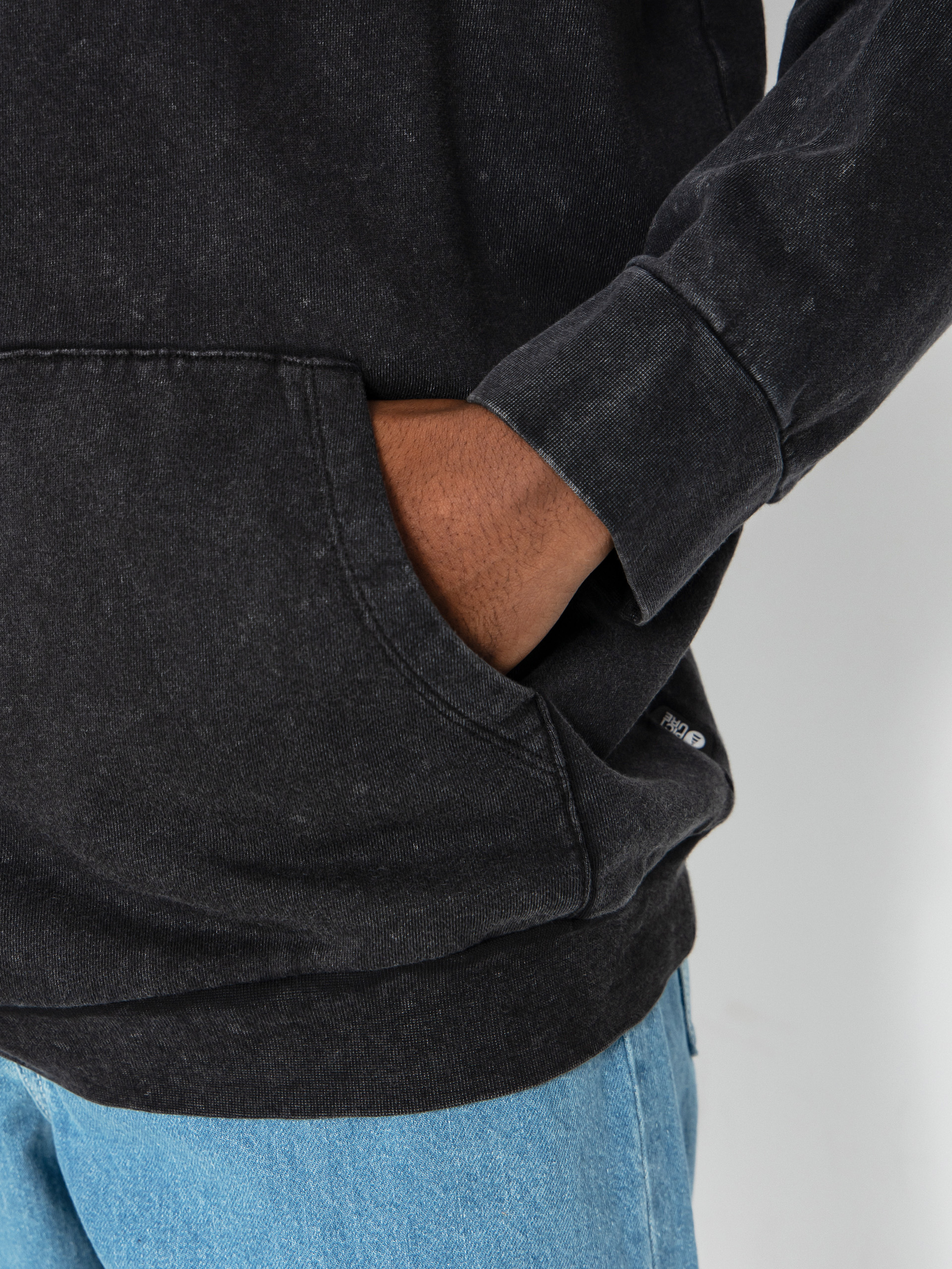 Поларени суитшърт Picture Picturide (black washed)