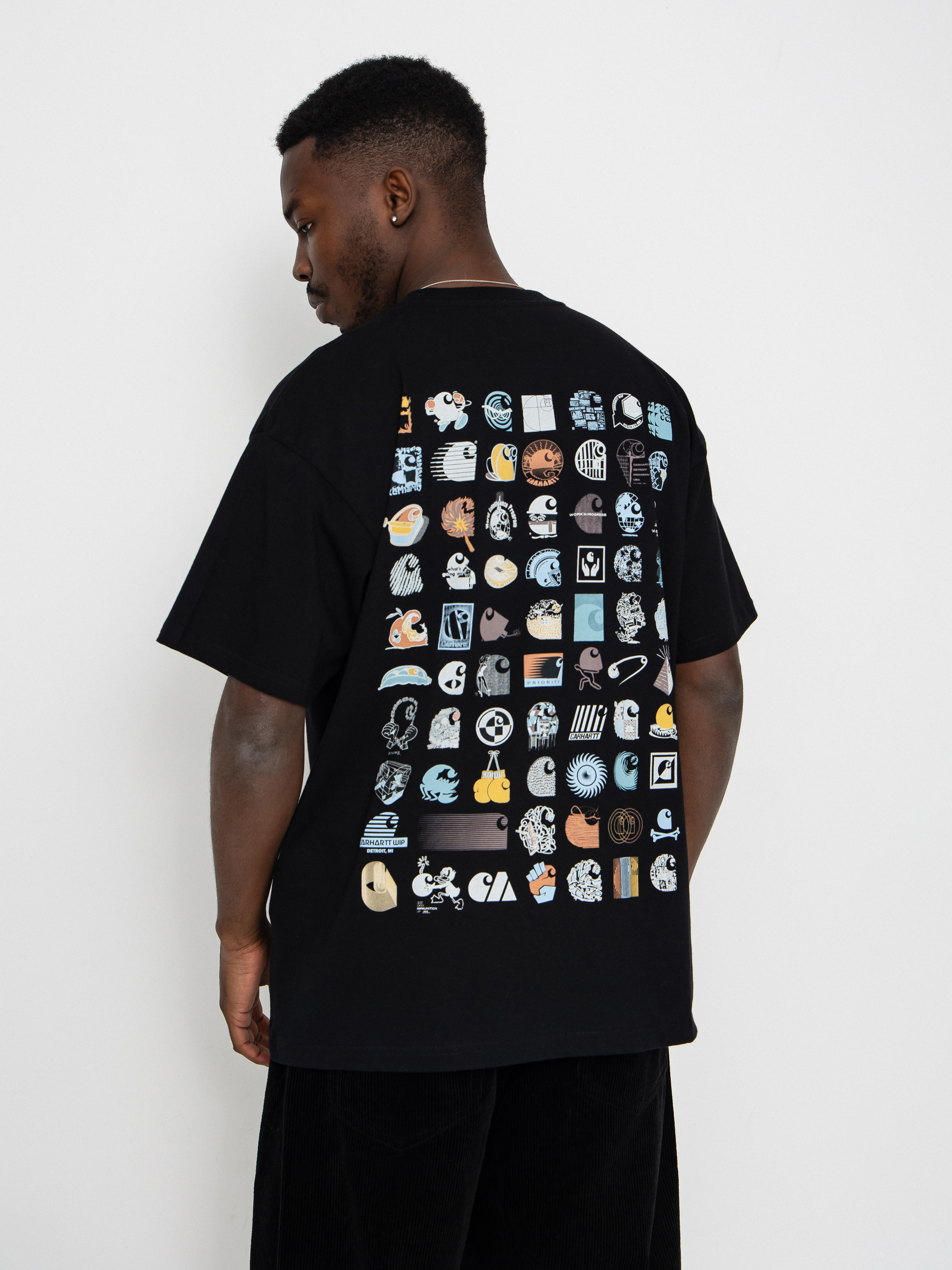 Тениска Carhartt WIP C Logo Archive (black)