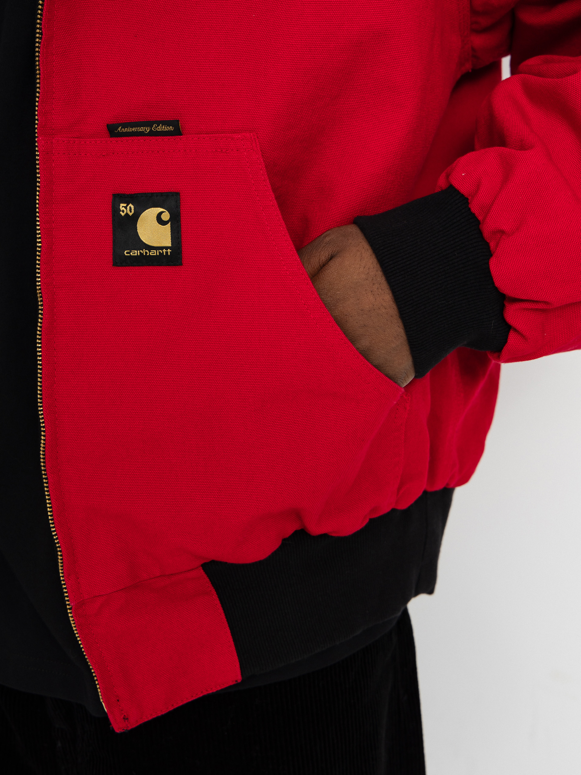 Яке Carhartt WIP 50 Years Anniversary OG Active (black/usa red/rinsed)