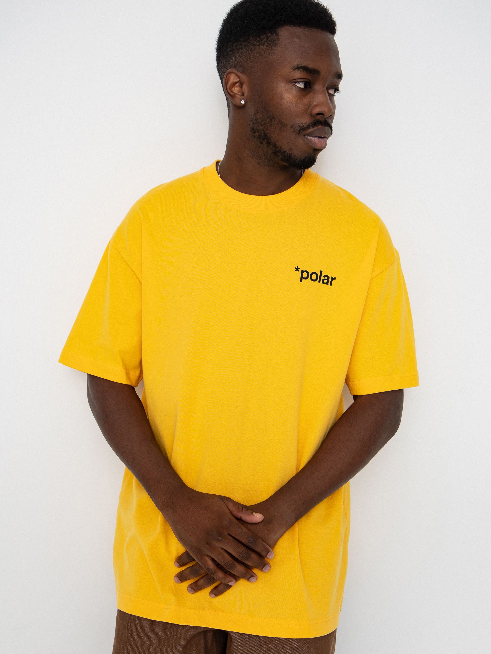 Тениска Polar Skate Useless Wooden Dog (yellow)