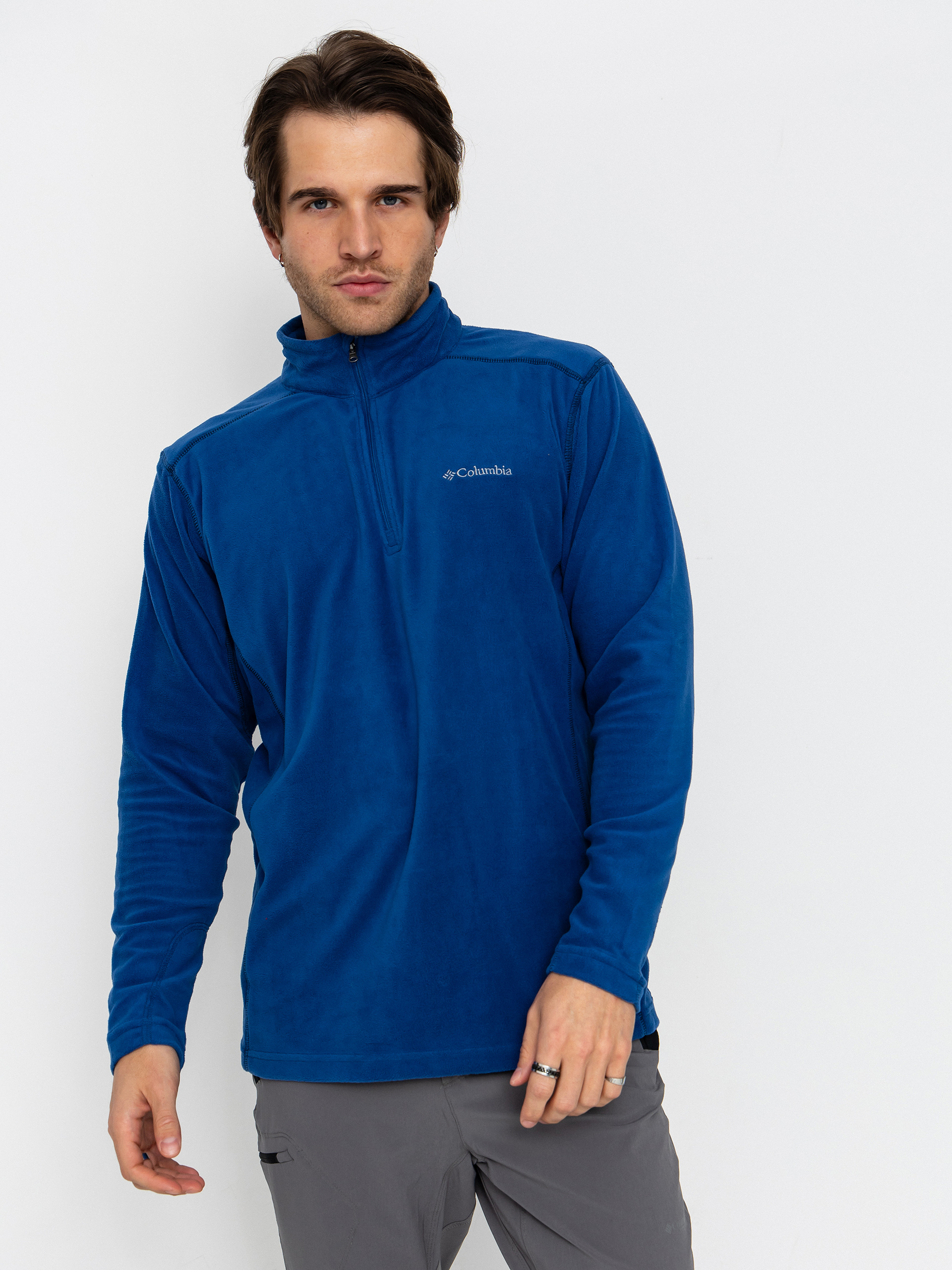 Поларени суитшърт Columbia Klamath Range II Half Zip