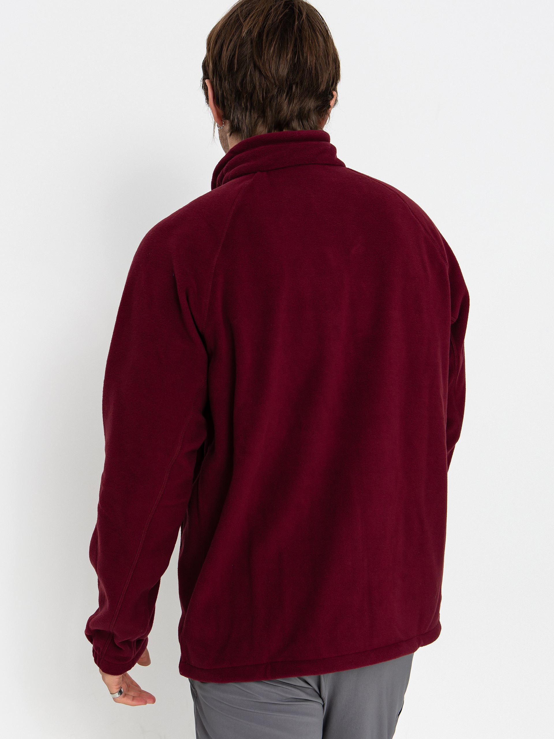 Мъжки Поларени суитшърт Columbia Fast Trek II Full Zip (rich wine)